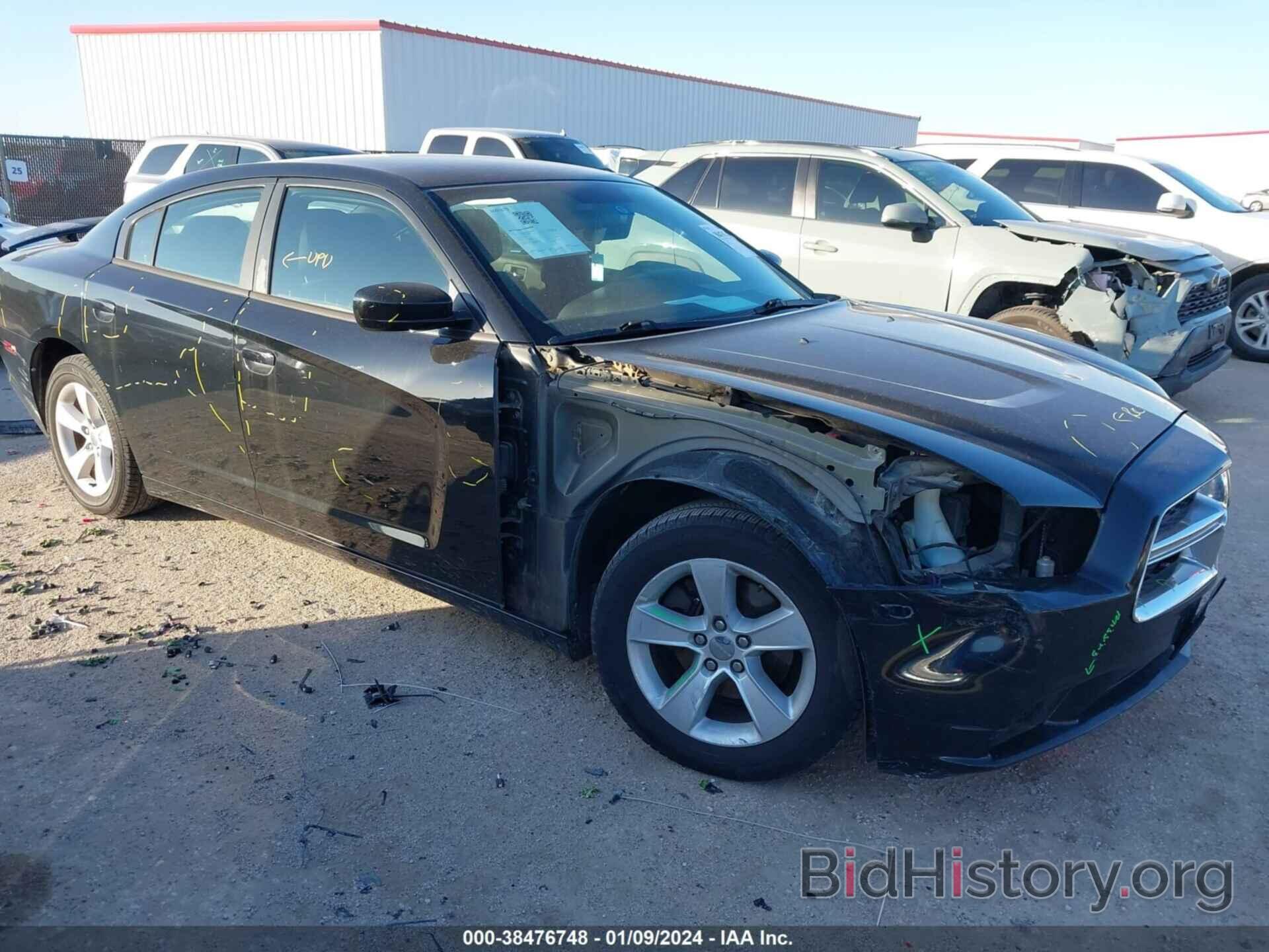 Photo 2C3CDXBG0CH217962 - DODGE CHARGER 2012
