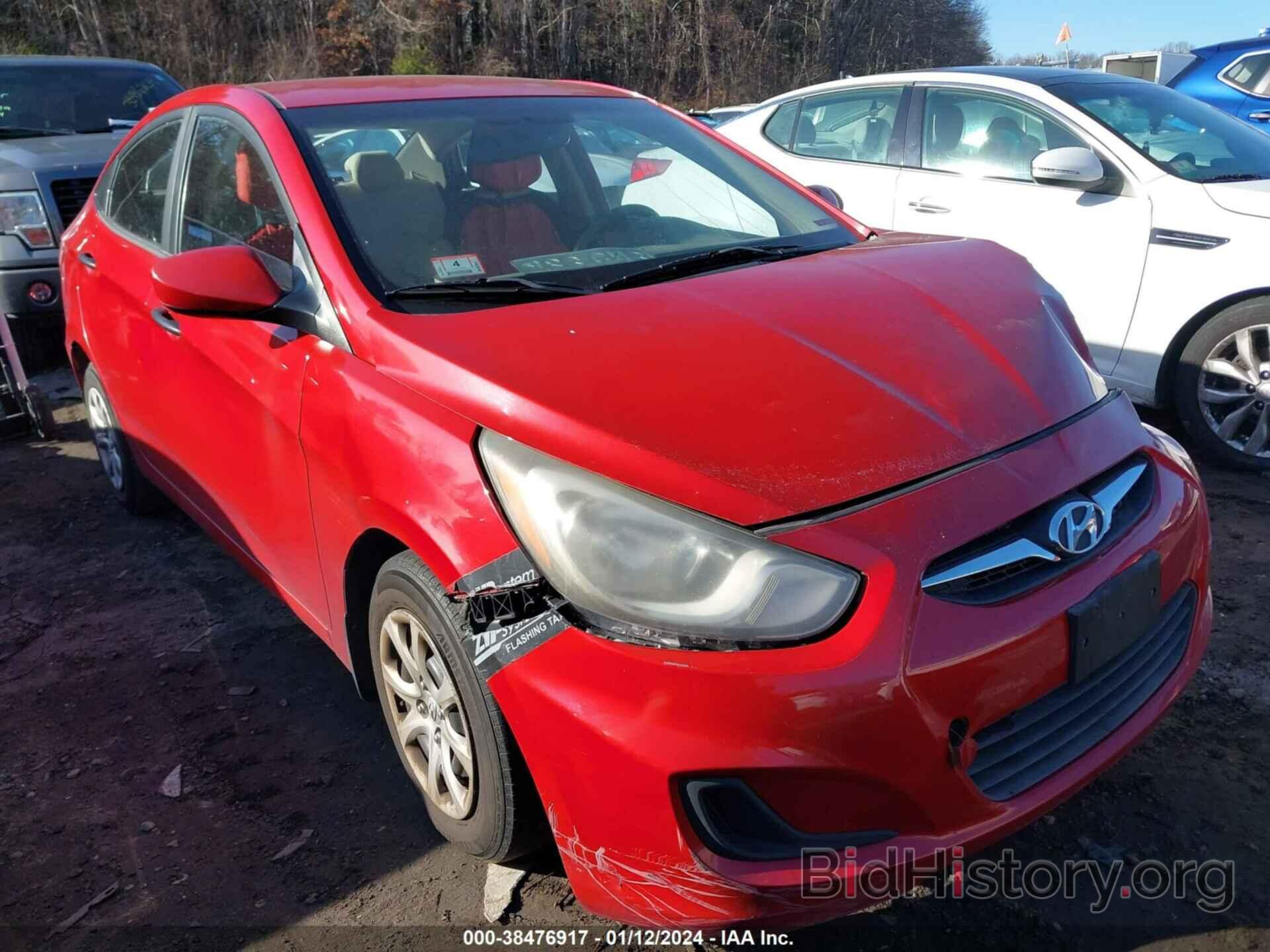 Photo KMHCT4AE0CU066675 - HYUNDAI ACCENT 2012