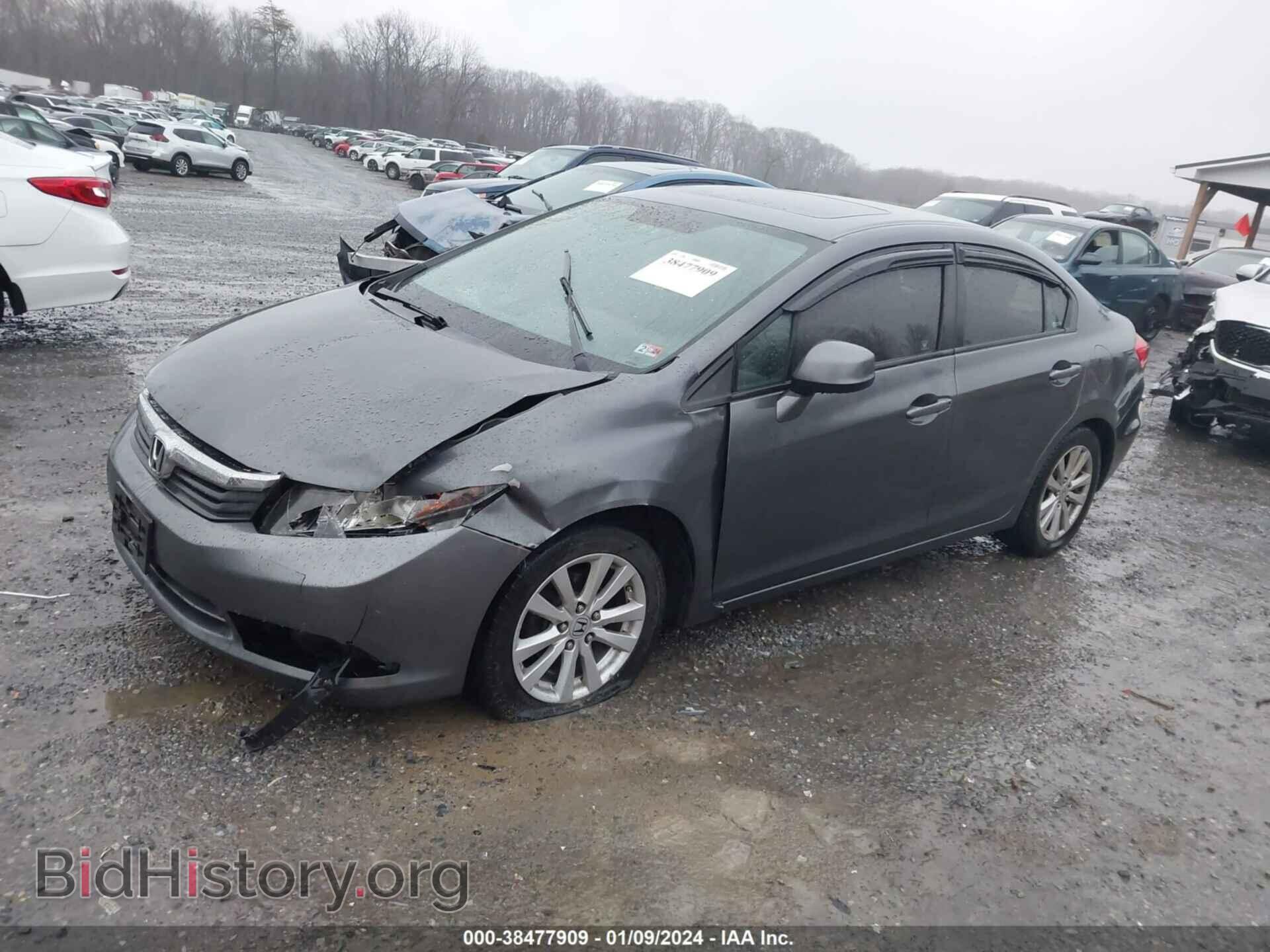 2012 HONDA CIVIC - VIN: 2HGFB2F98CH321436 - Photo 2