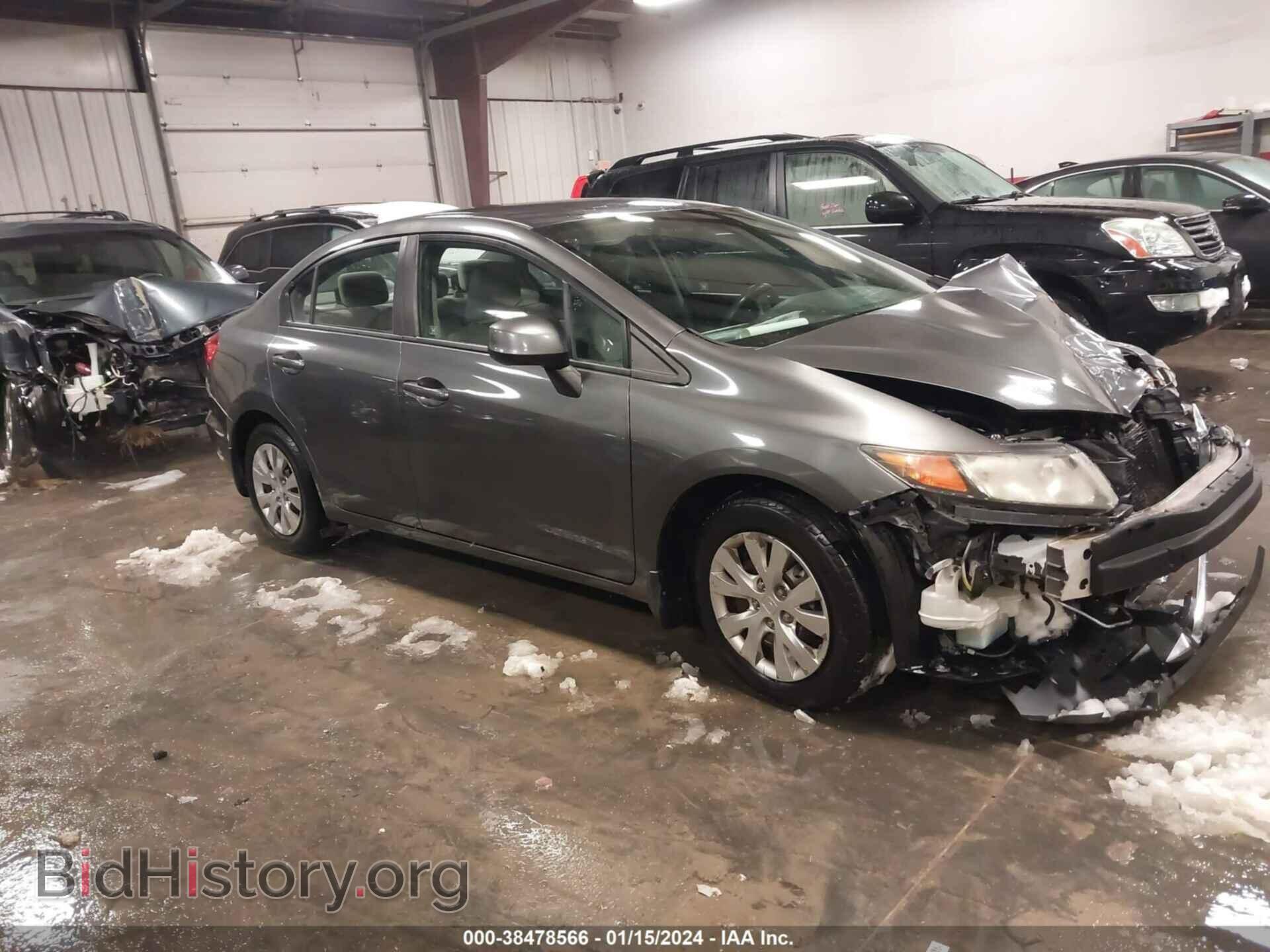 Photo 19XFB2F58CE094367 - HONDA CIVIC 2012