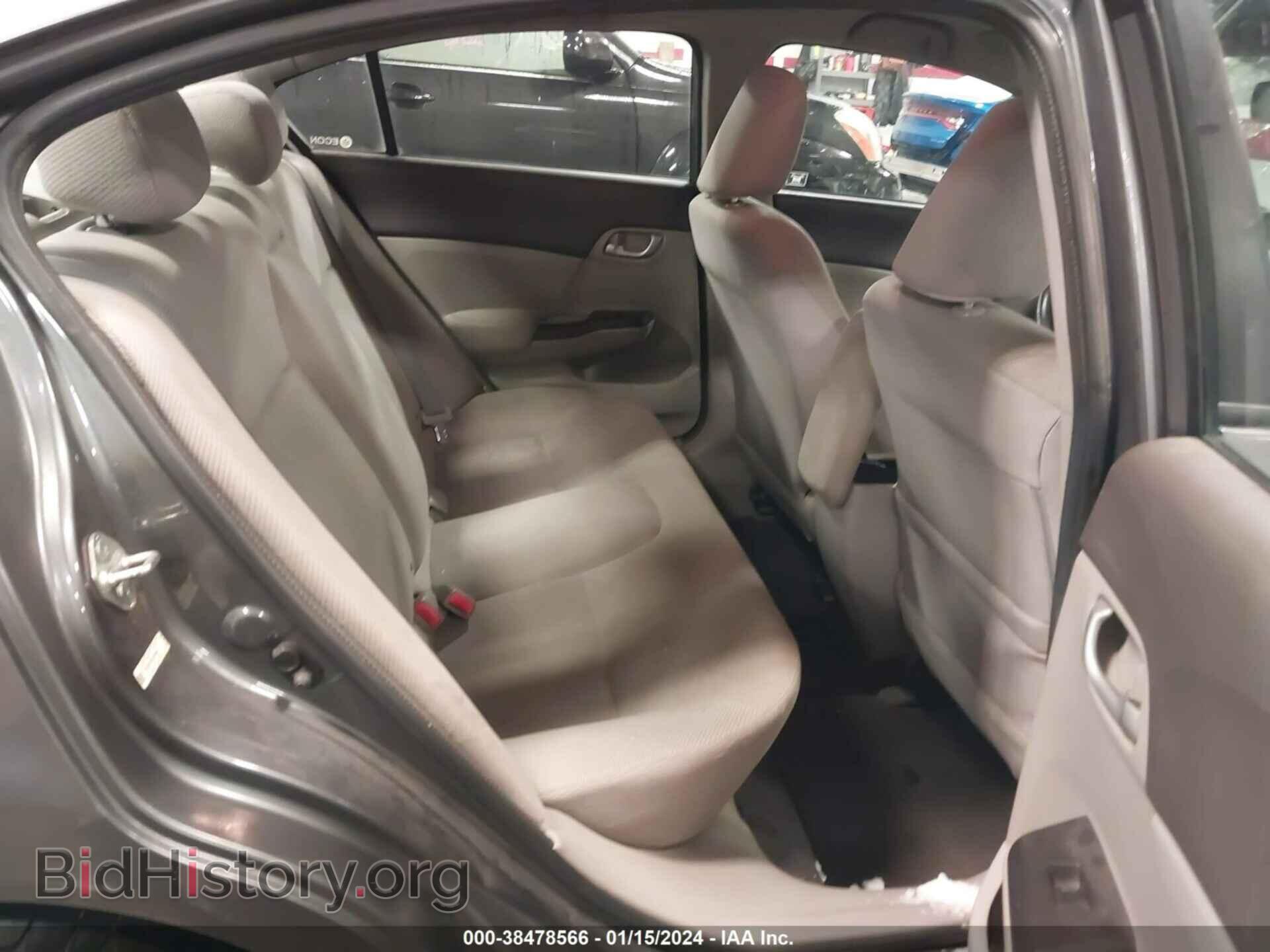 2012 HONDA CIVIC - VIN: 19XFB2F58CE094367 - Photo 8