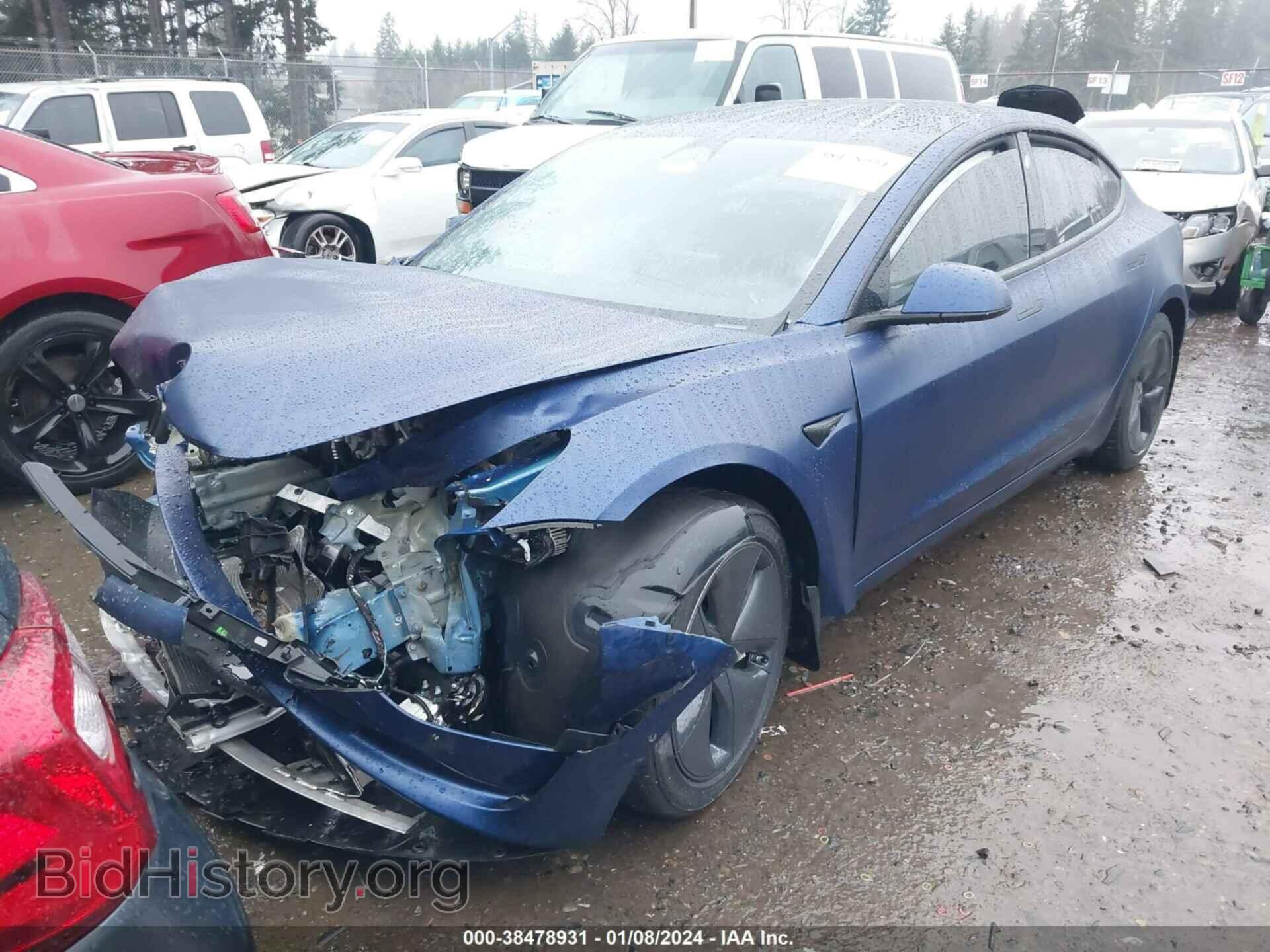 2020 TESLA MODEL 3 - VIN: 5YJ3E1EB3LF741540 - Фото 2