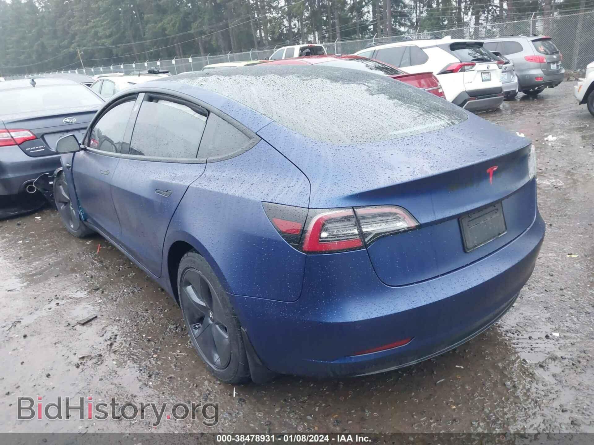 2020 TESLA MODEL 3 - VIN: 5YJ3E1EB3LF741540 - Фото 3