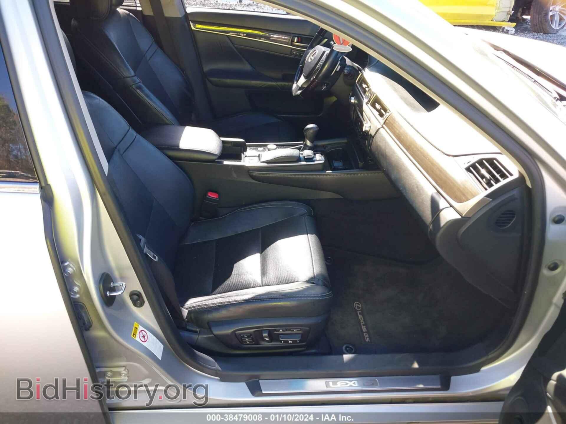 2013 LEXUS GS 350 - VIN: JTHCE1BL7D5013105 - Фото 5