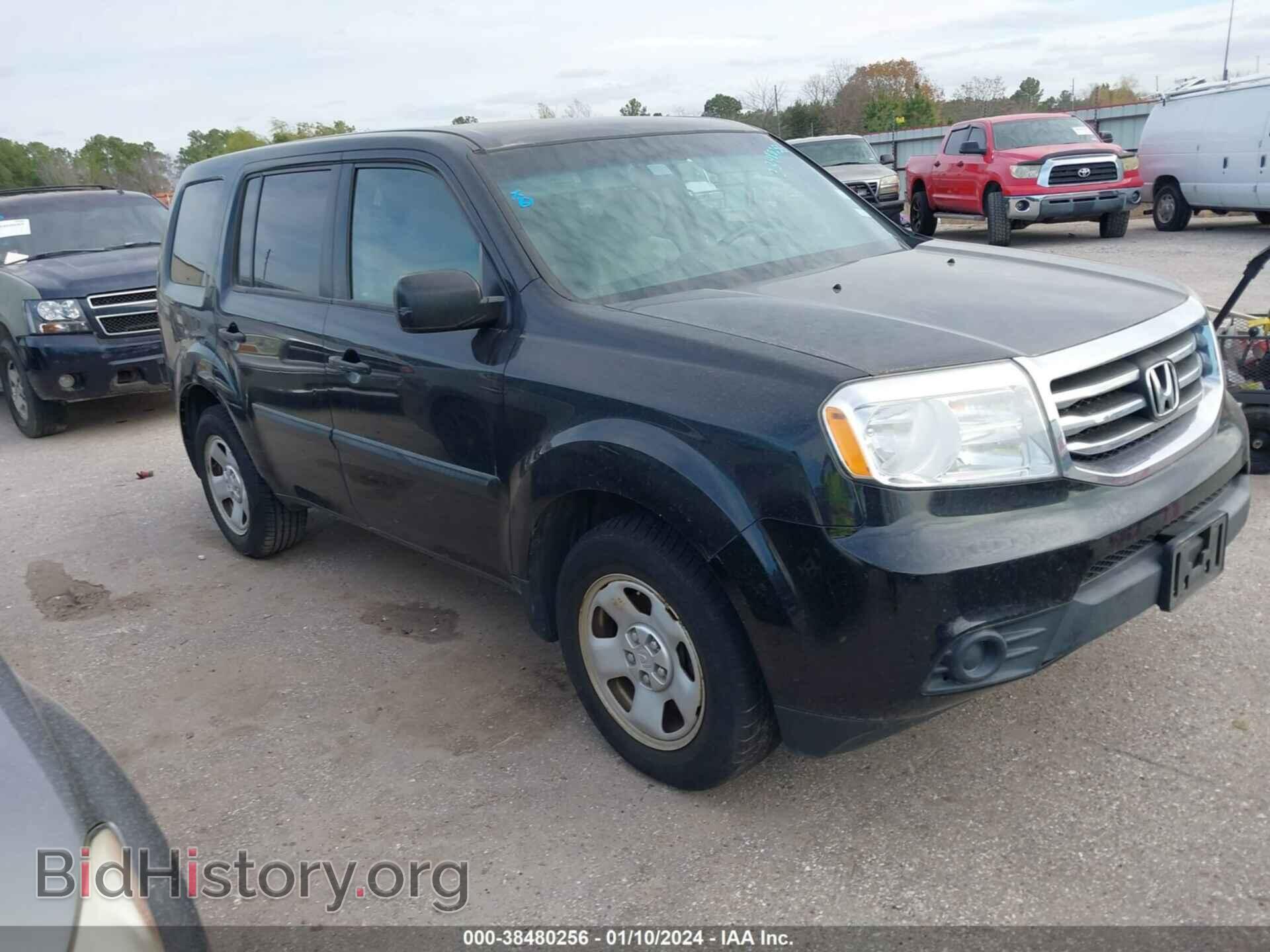 Фотография 5FNYF4H23CB022238 - HONDA PILOT 2012