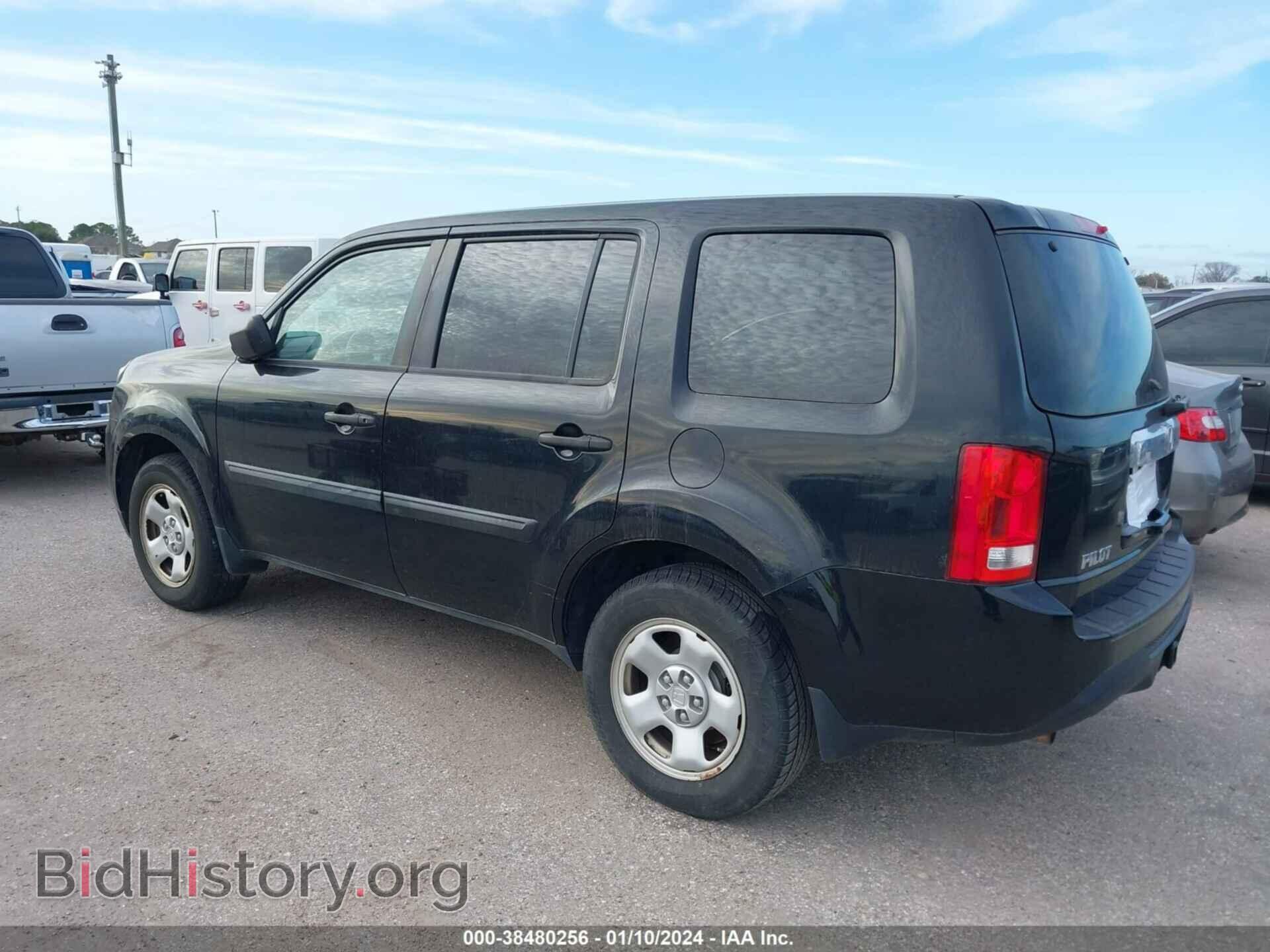 2012 HONDA PILOT - VIN: 5FNYF4H23CB022238 - Фото 3
