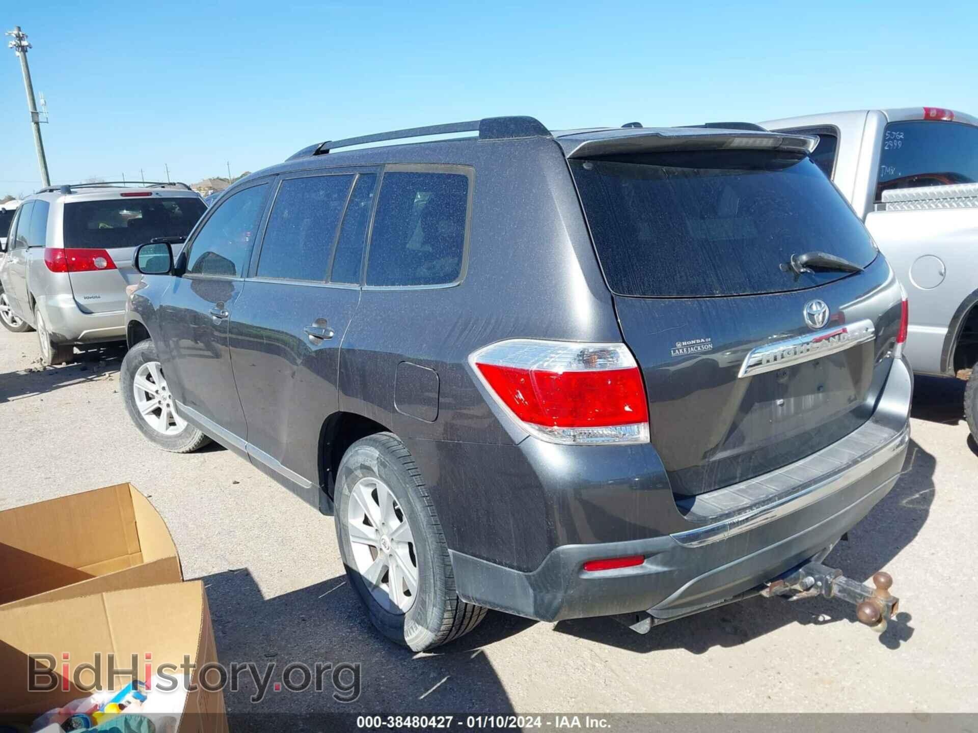 2011 TOYOTA HIGHLANDER - VIN: 5TDZK3EH4BS033925 - Фото 3