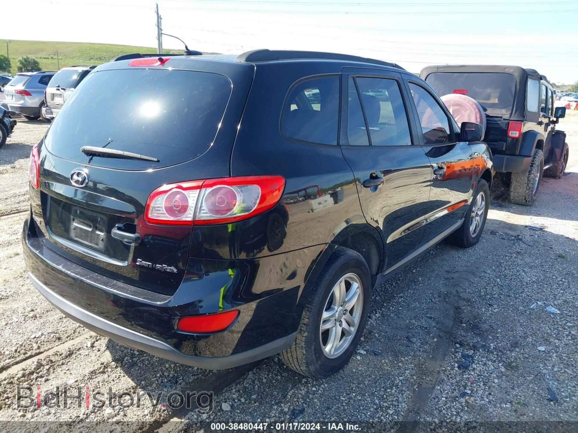 2010 HYUNDAI SANTA FE - VIN: 5NMSG3AB0AH388127 - Фото 4