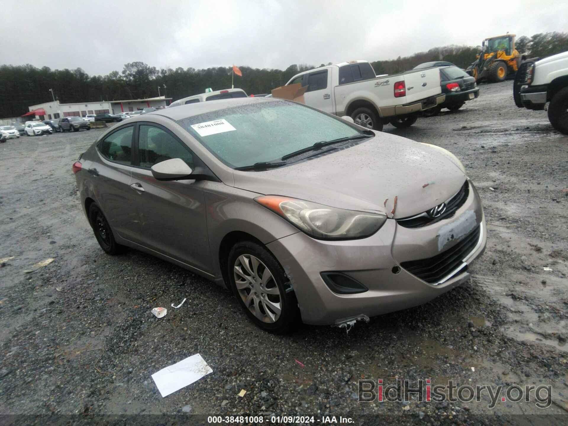 Photo 5NPDH4AE8BH046239 - HYUNDAI ELANTRA 2011