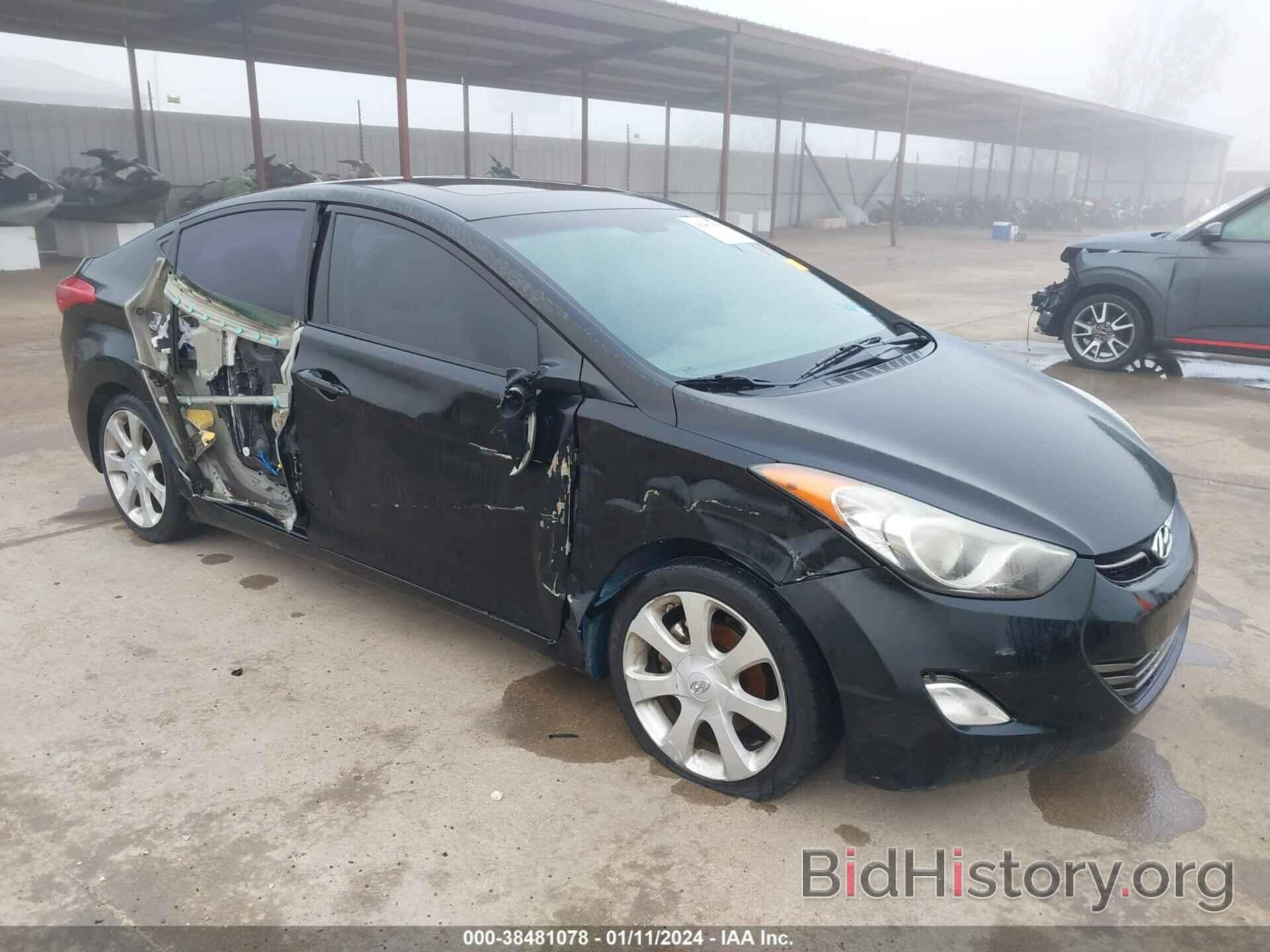 Photo KMHDH4AEXCU280465 - HYUNDAI ELANTRA 2012