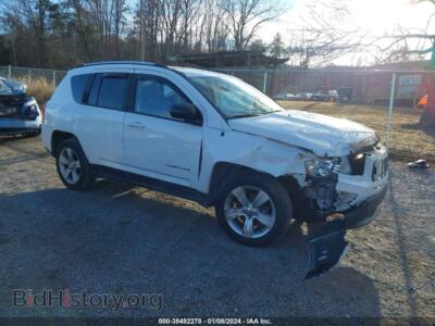 2012 Jeep COMPASS Sport, white — VIN 1C4NJDBB4CD553322, IAAI