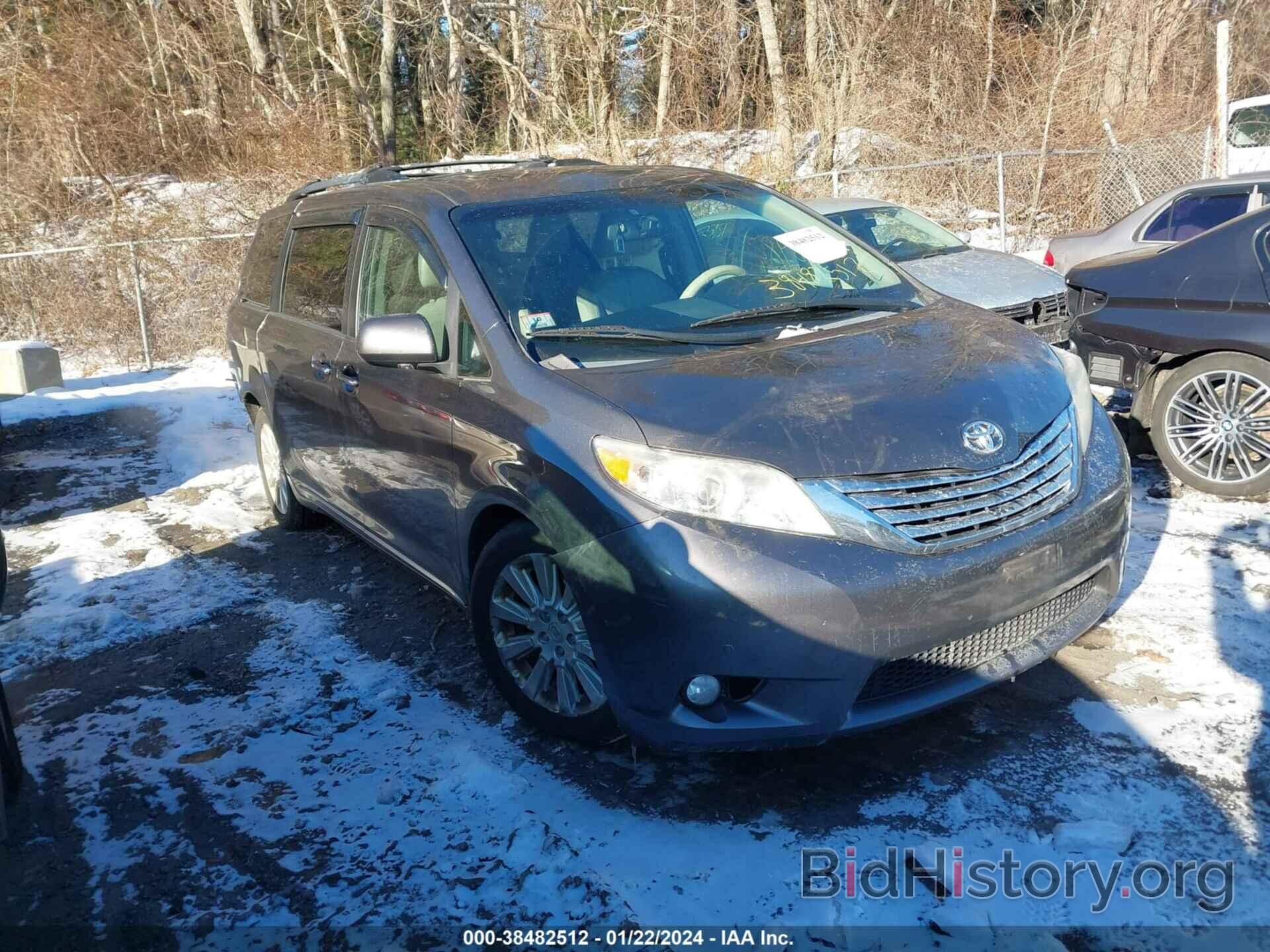 Photo 5TDDK3DC4CS040617 - TOYOTA SIENNA 2012