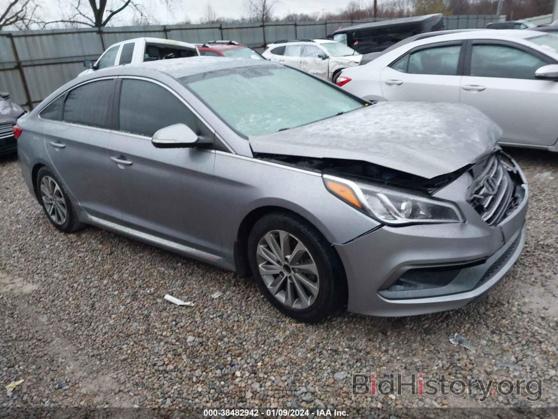 Photo 5NPE34AF5GH348719 - HYUNDAI SONATA 2016