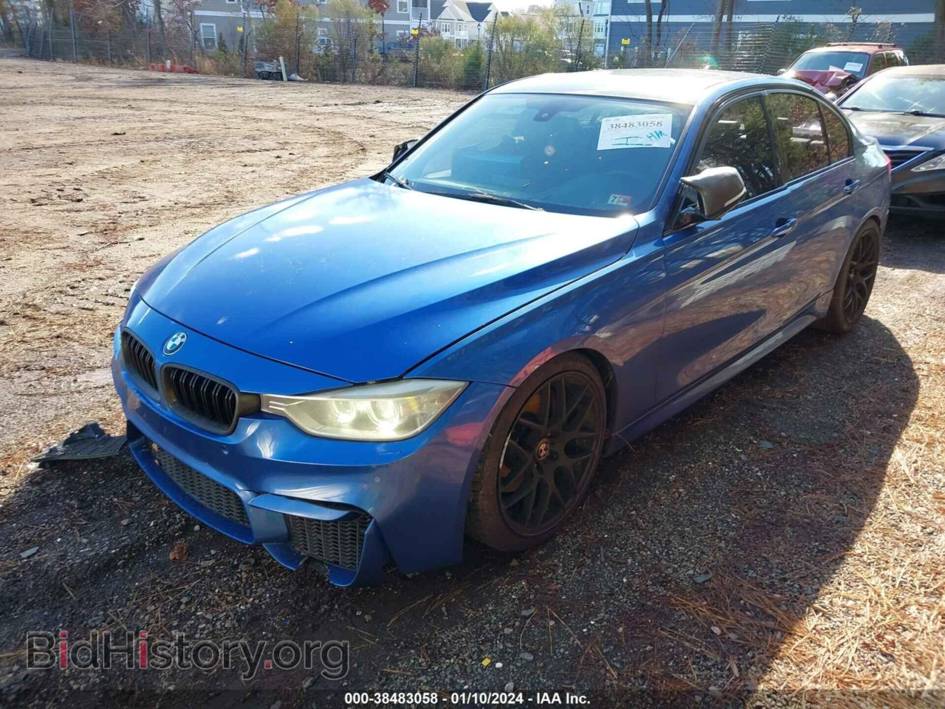 2013 BMW 335I - VIN: WBA3A9C52DF475364 - Фото 2