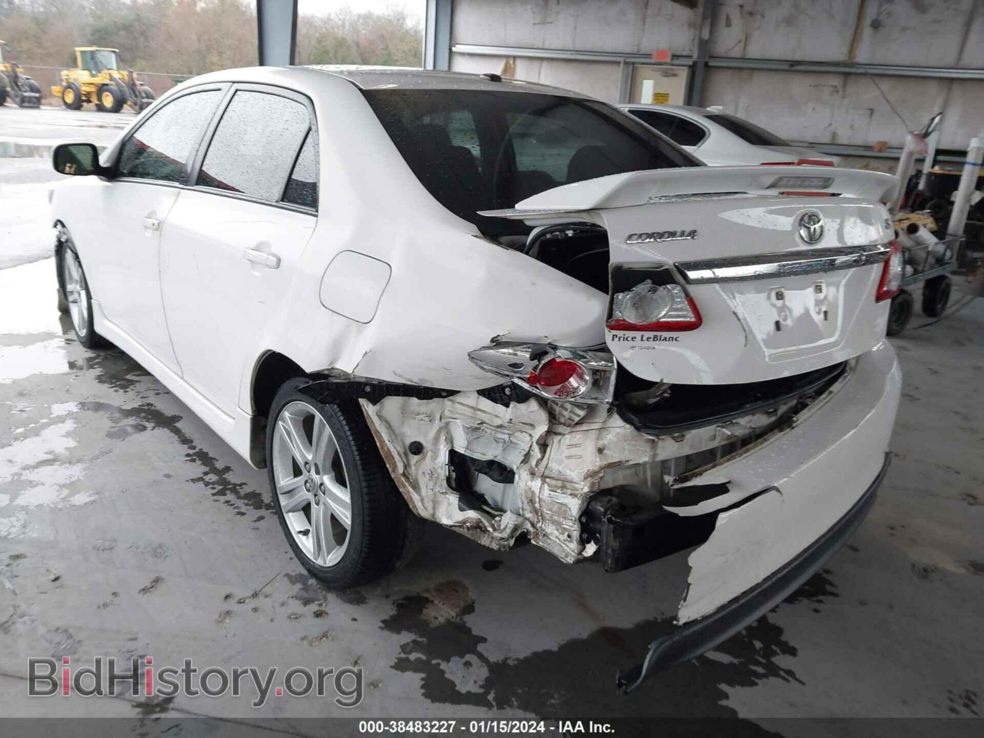 2013 TOYOTA COROLLA - VIN: 5YFBU4EE4DP110201 - Фото 3