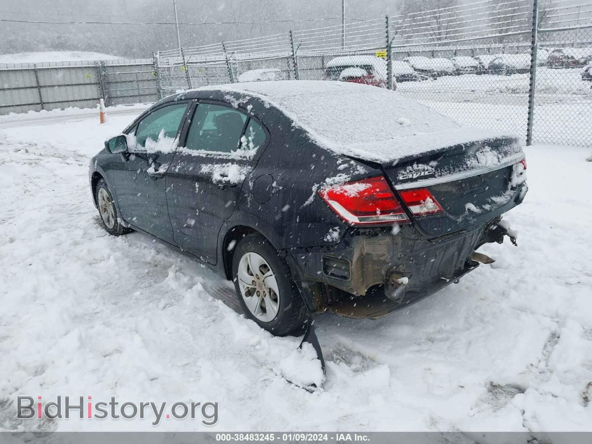 2015 HONDA CIVIC - VIN: 19XFB2F58FE258477 - Фото 3