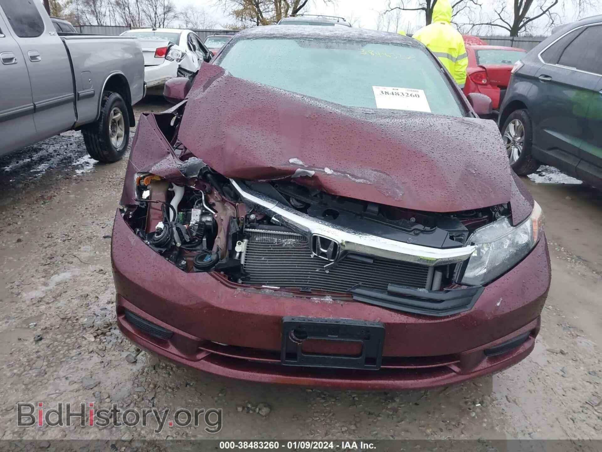 2012 HONDA CIVIC - VIN: 19XFB2F90CE057414 - Фото 6