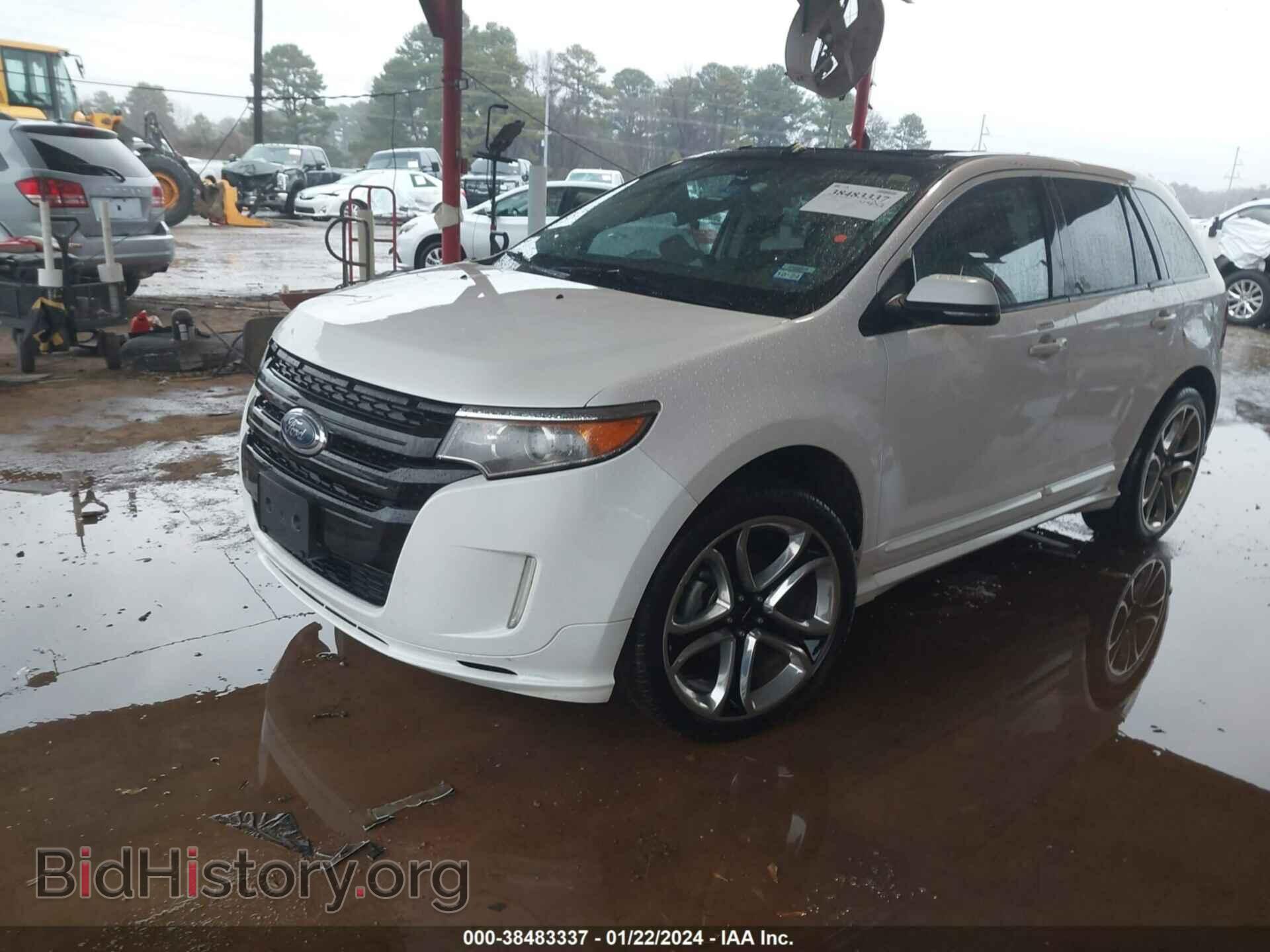 2014 FORD EDGE - VIN: 2FMDK3AK0EBB19276 - Фото 2
