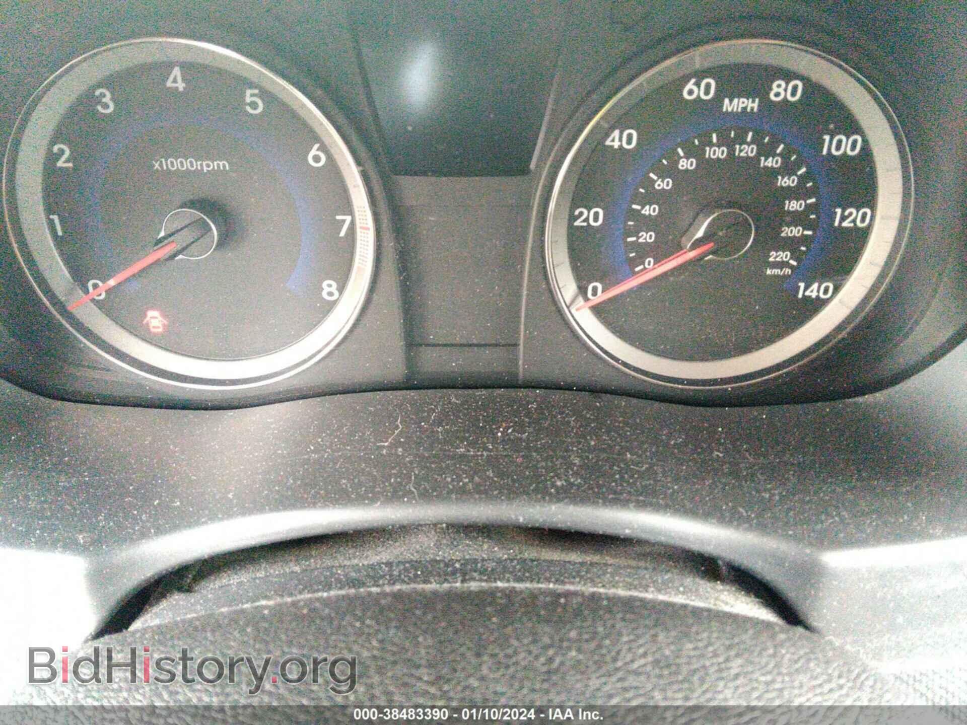 2012 HYUNDAI ACCENT - VIN: KMHCU5AE1CU011123 - Фото 7