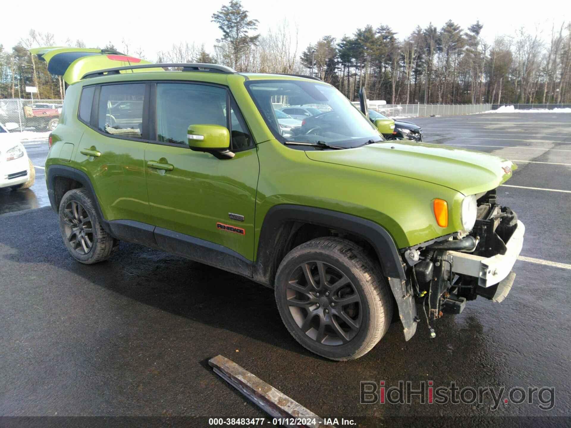 Фотография ZACCJBBT2GPC87777 - JEEP RENEGADE 2016