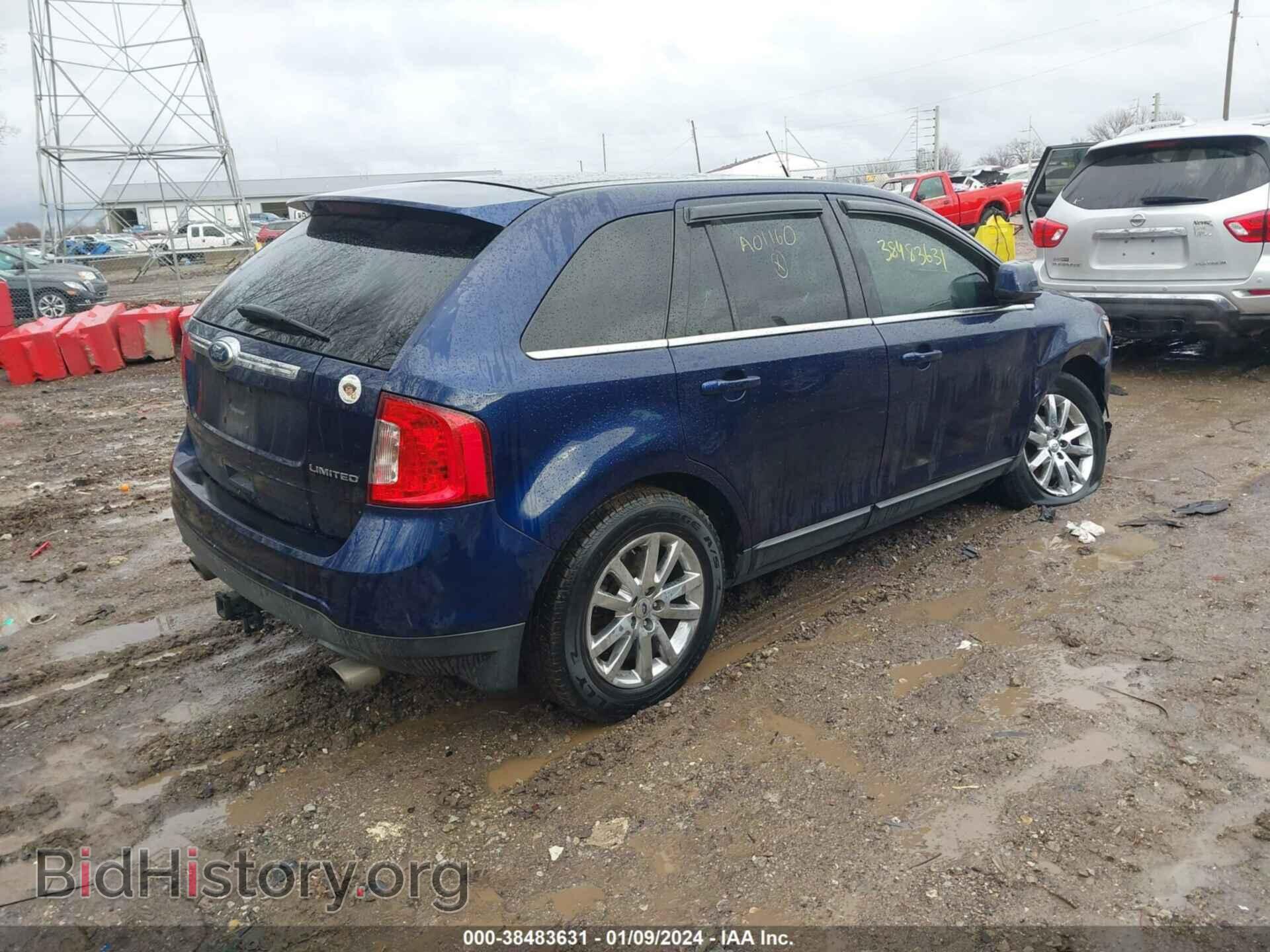 2011 FORD EDGE - VIN: 2FMDK3KC1BBA01160 - Фото 4