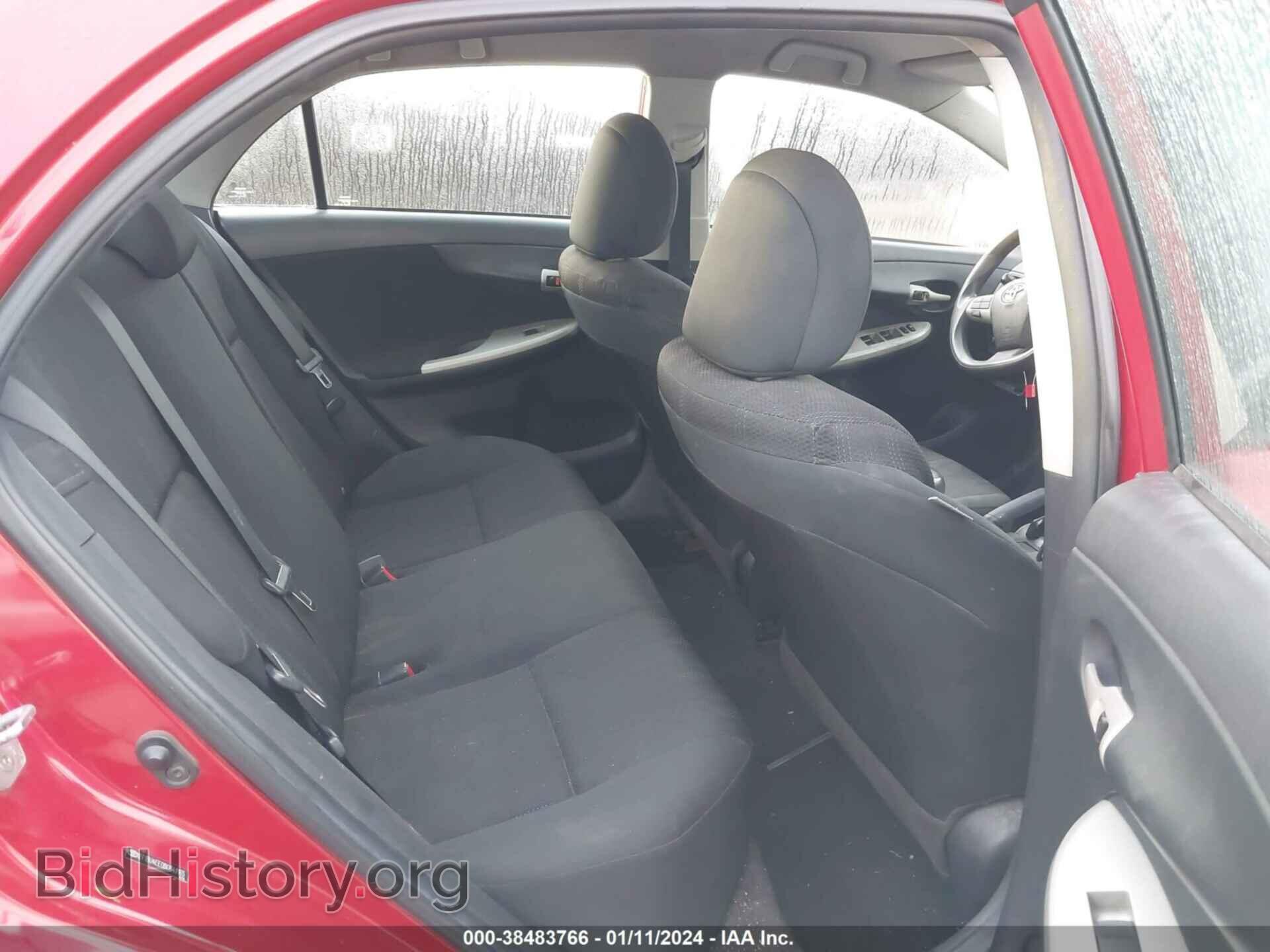 2011 TOYOTA COROLLA - VIN: 2T1BU4EE0BC641165 - Фото 8