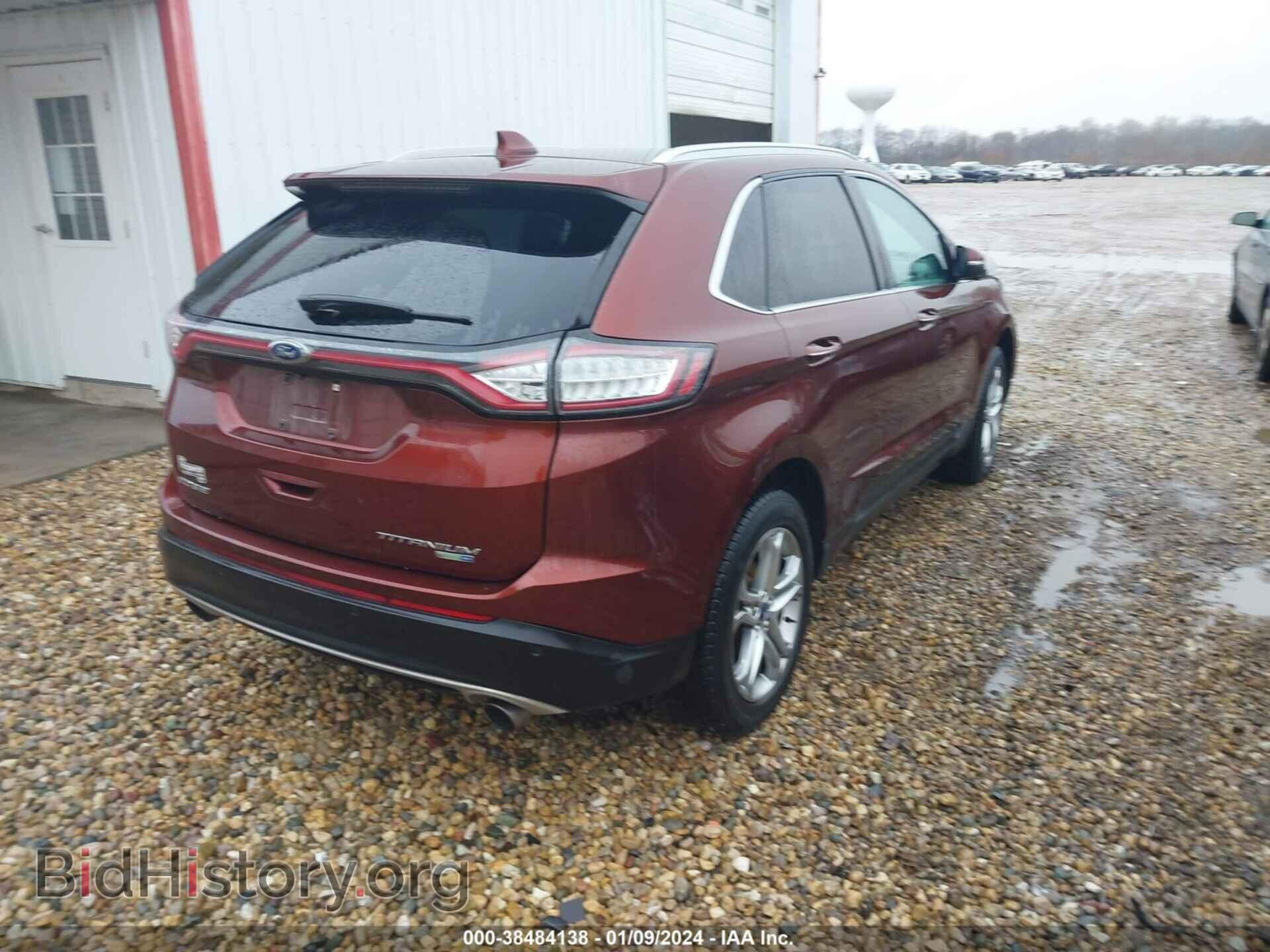 2015 FORD EDGE - VIN: 2FMTK4K96FBB13738 - Фото 4
