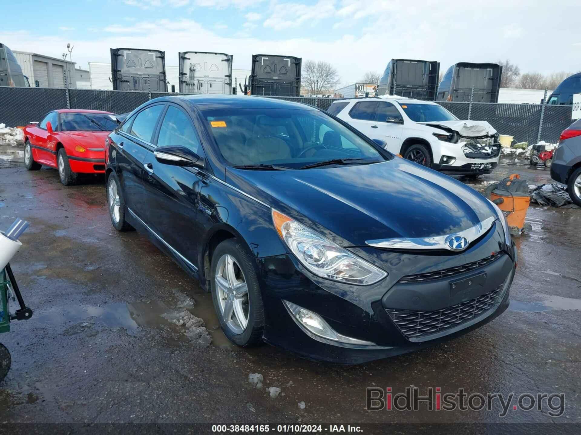 Photo KMHEC4A49DA095269 - HYUNDAI SONATA HYBRID 2013