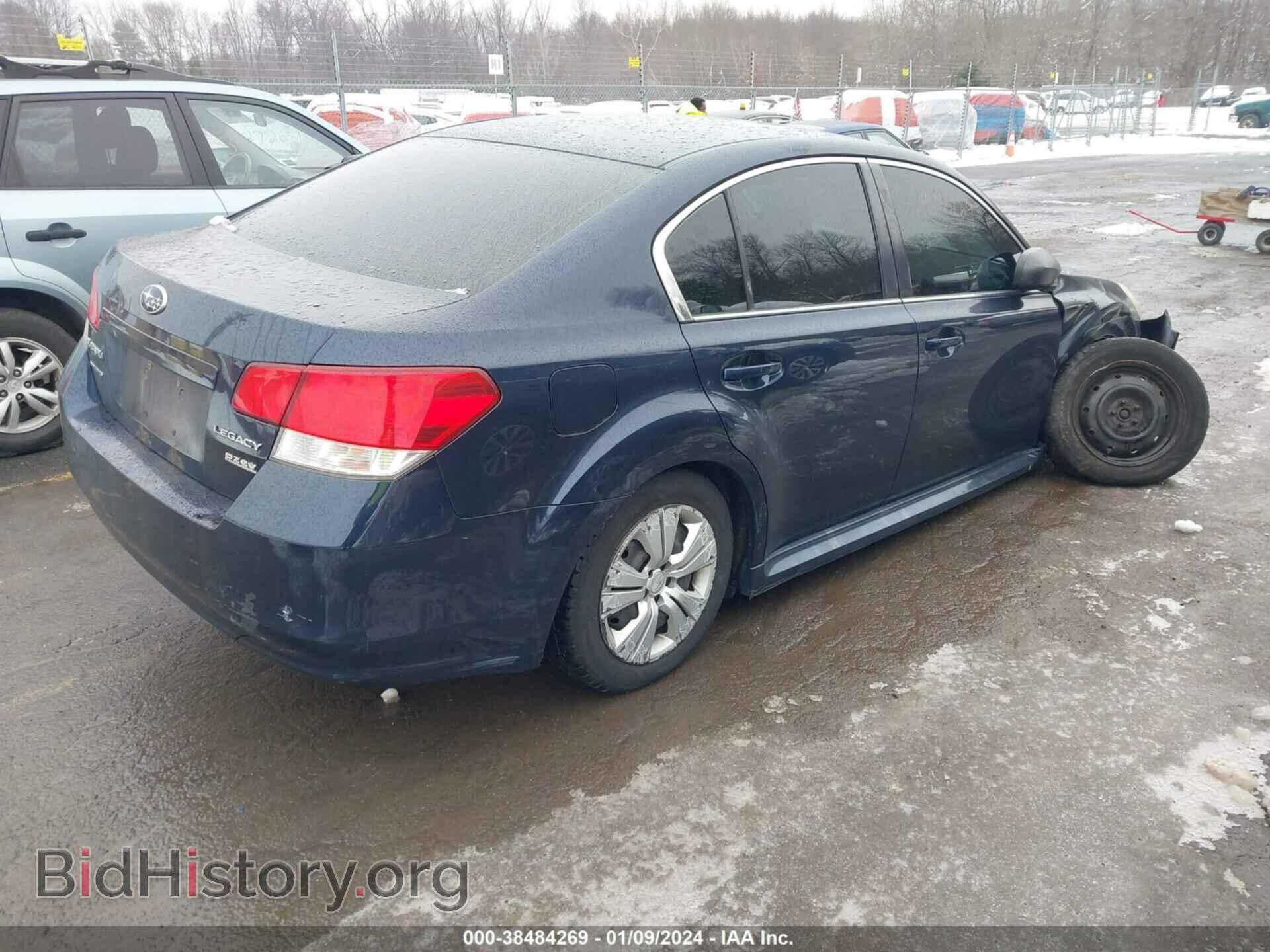 2013 SUBARU LEGACY - VIN: 4S3BMBA67D3026546 - Фото 4