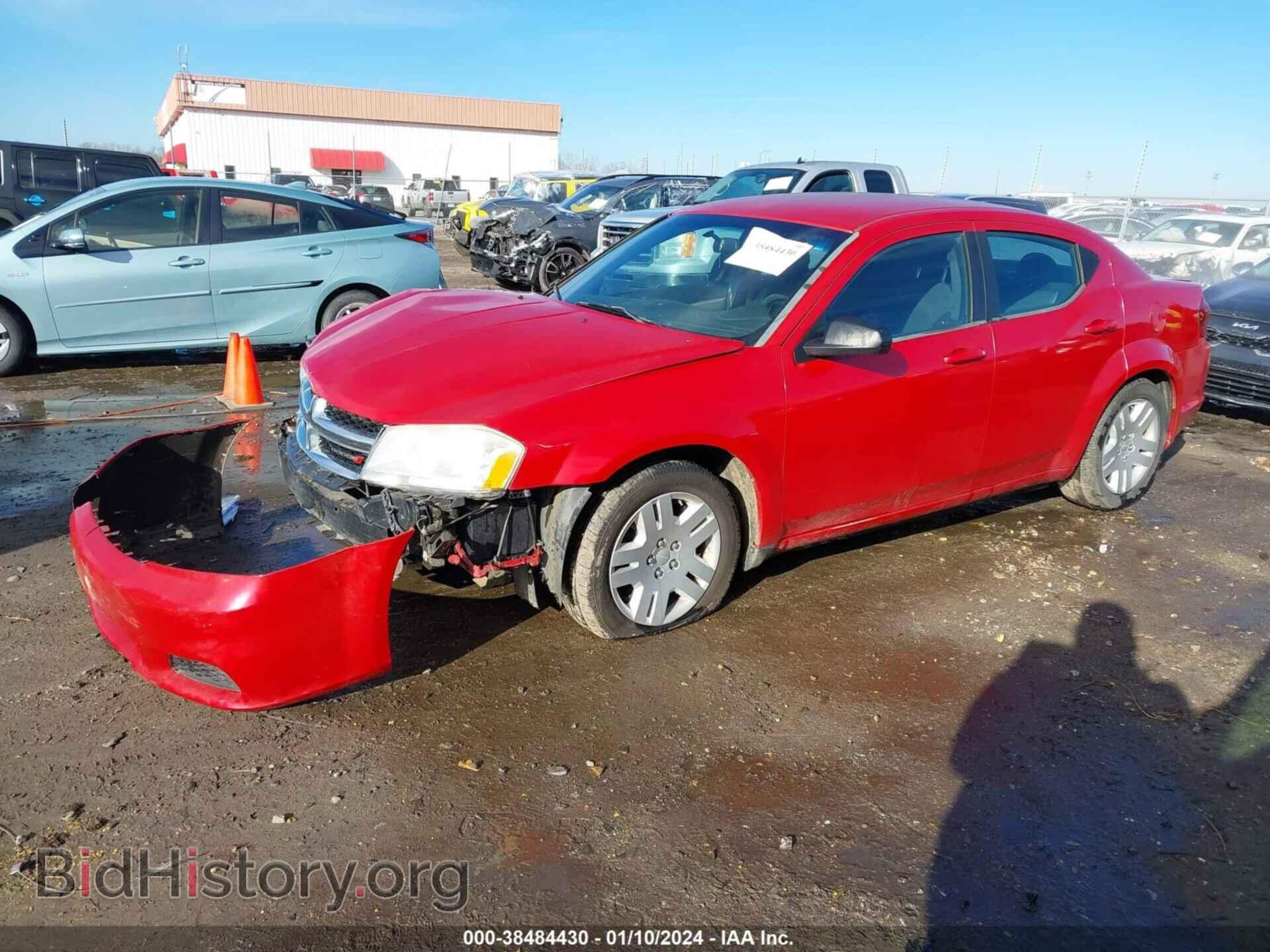 2013 DODGE AVENGER - VIN: 1C3CDZAB8DN742391 - Фото 2