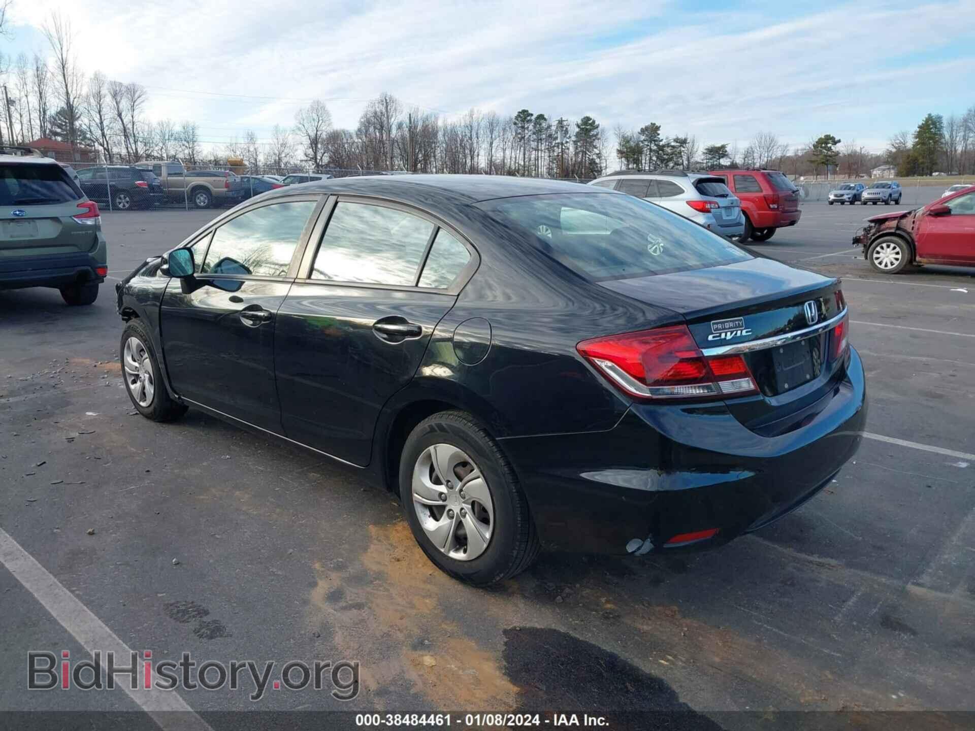 2013 HONDA CIVIC - VIN: 19XFB2F52DE238027 - Фото 3