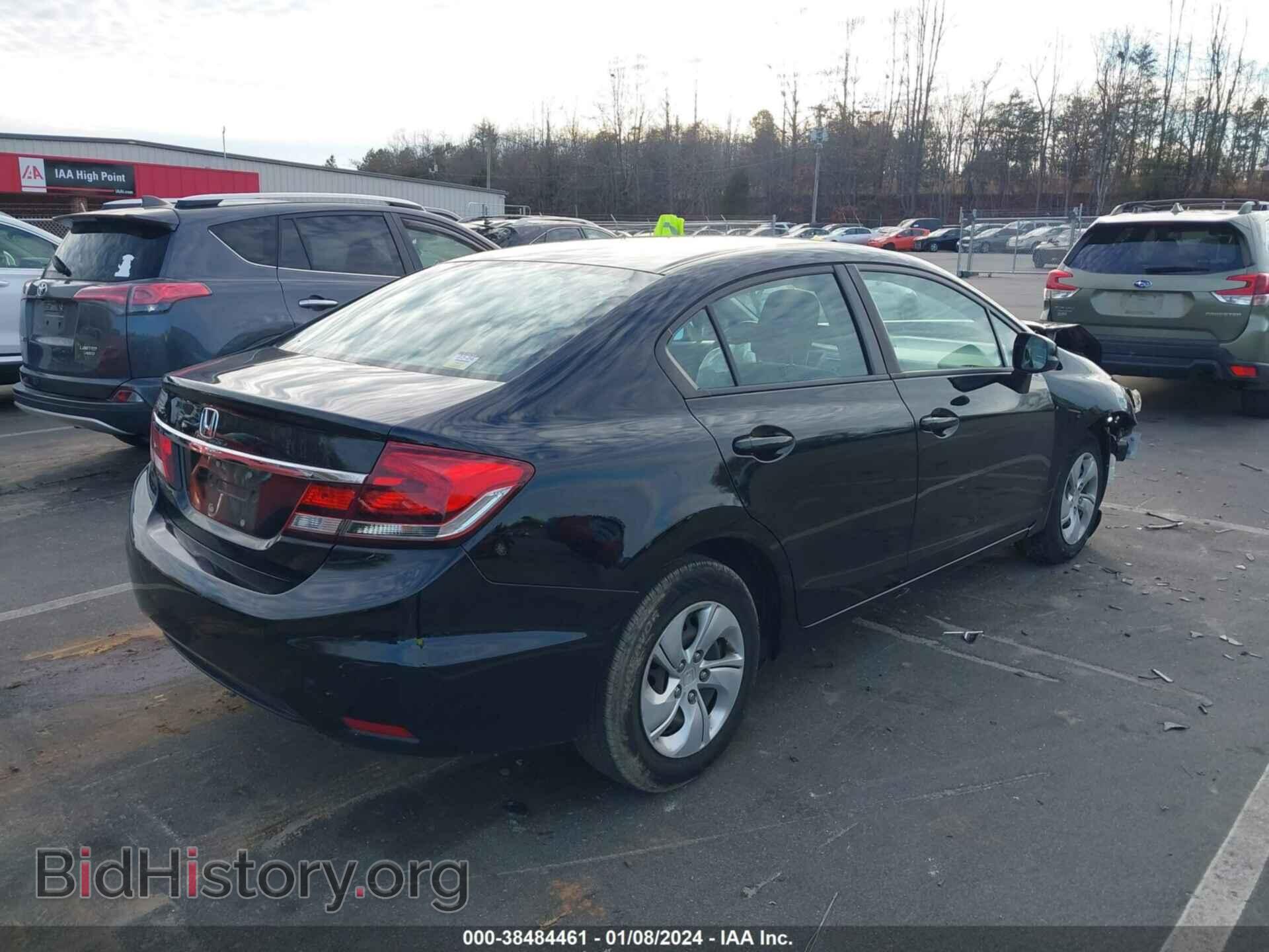 2013 HONDA CIVIC - VIN: 19XFB2F52DE238027 - Фото 4