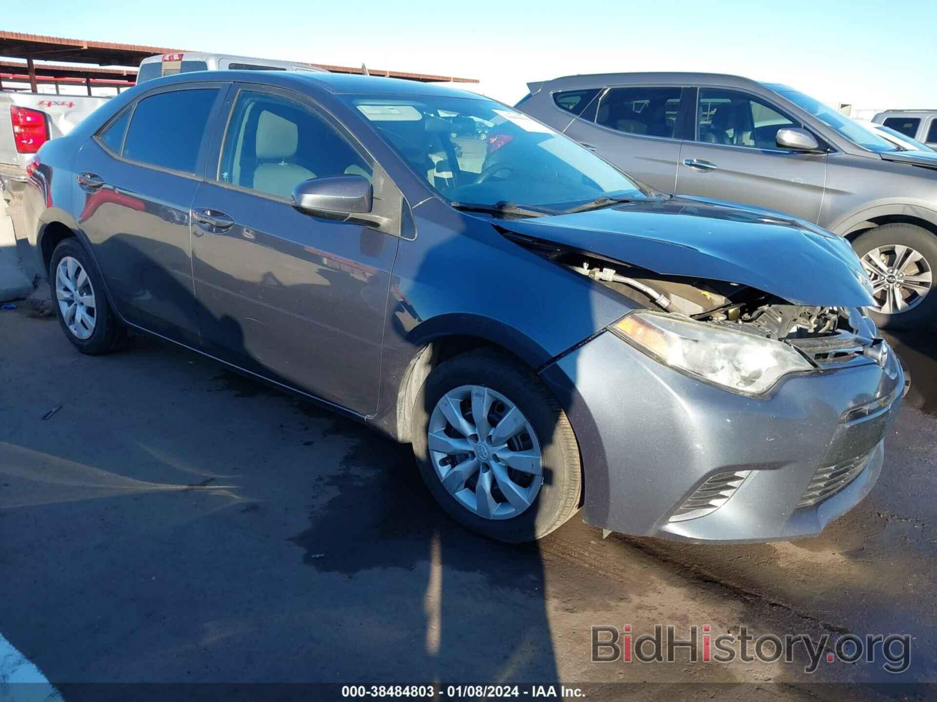 Photo 2T1BURHE5GC706124 - TOYOTA COROLLA 2016