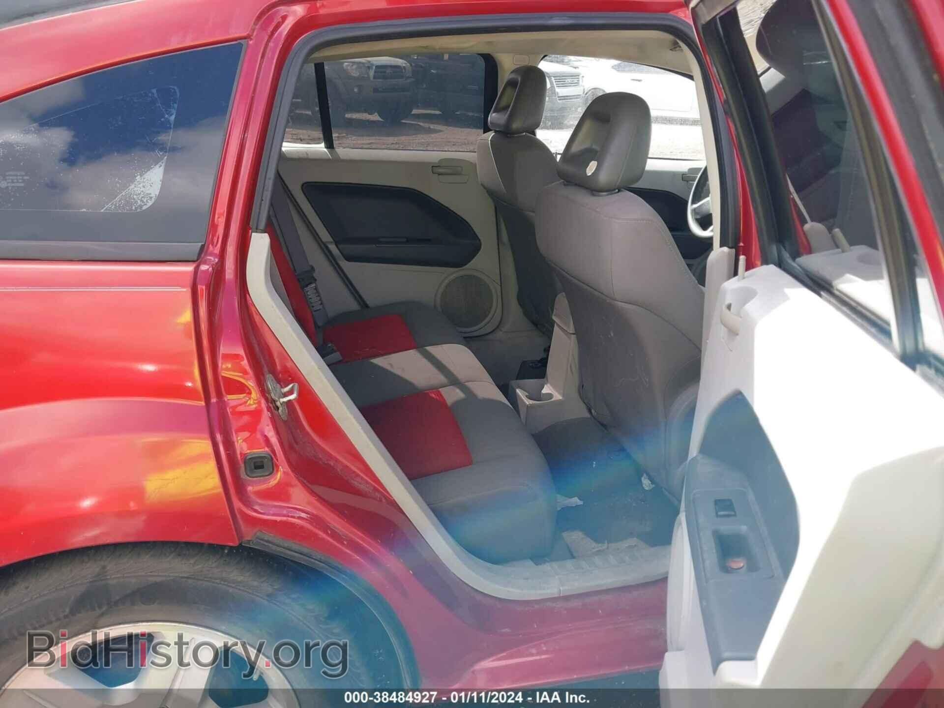 2007 DODGE CALIBER - VIN: 1B3HB48B07D127930 - Фото 8