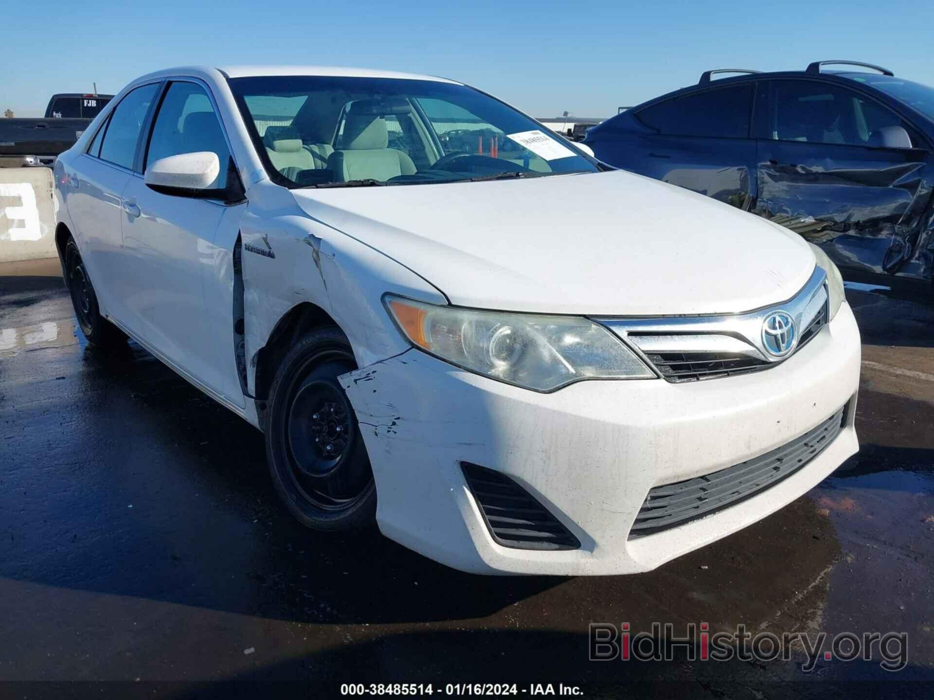 Photo 4T1BD1FKXDU073205 - TOYOTA CAMRY HYBRID 2013