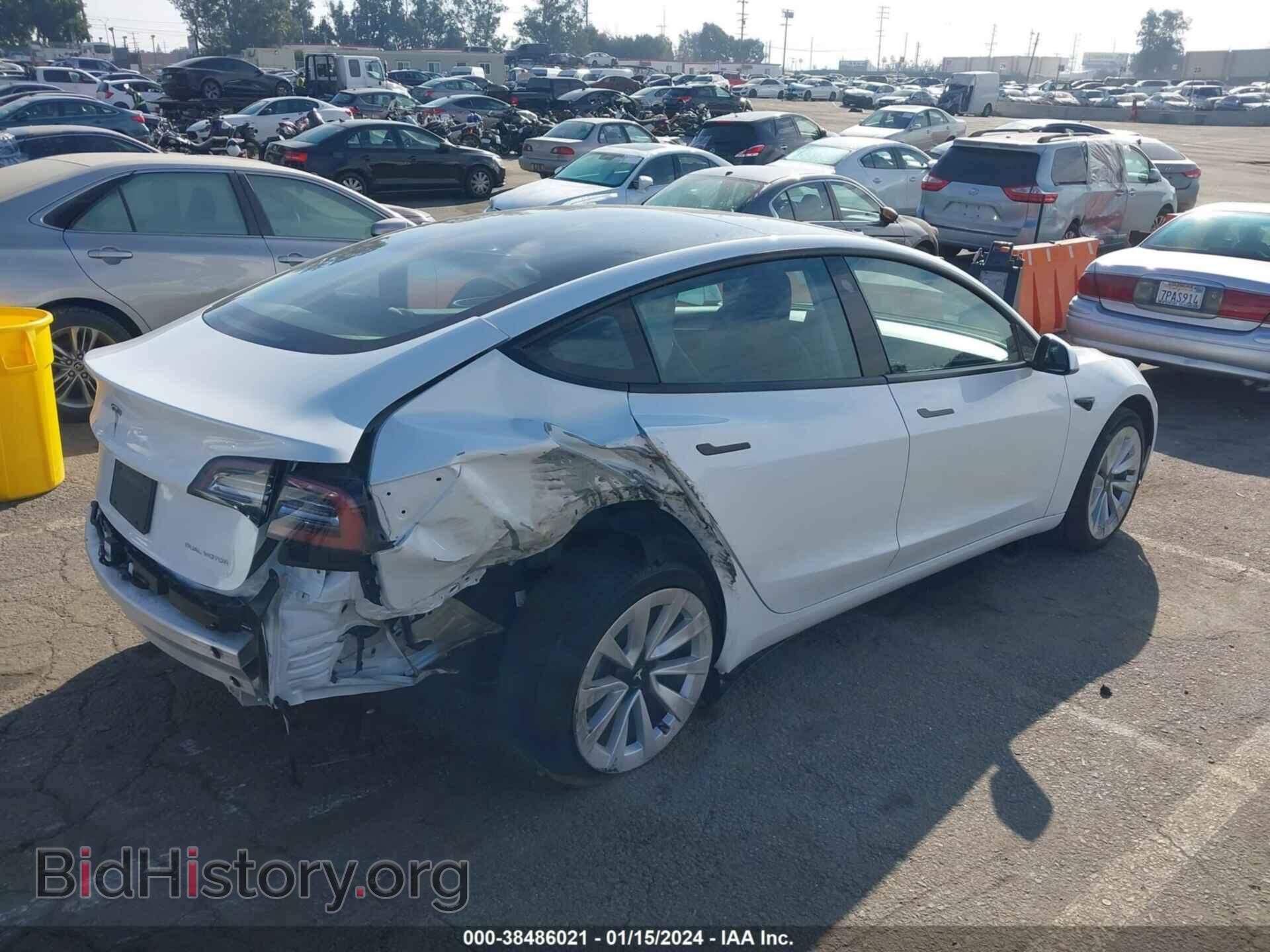2021 TESLA MODEL 3 - VIN: 5YJ3E1EB4MF101094 - Фото 4