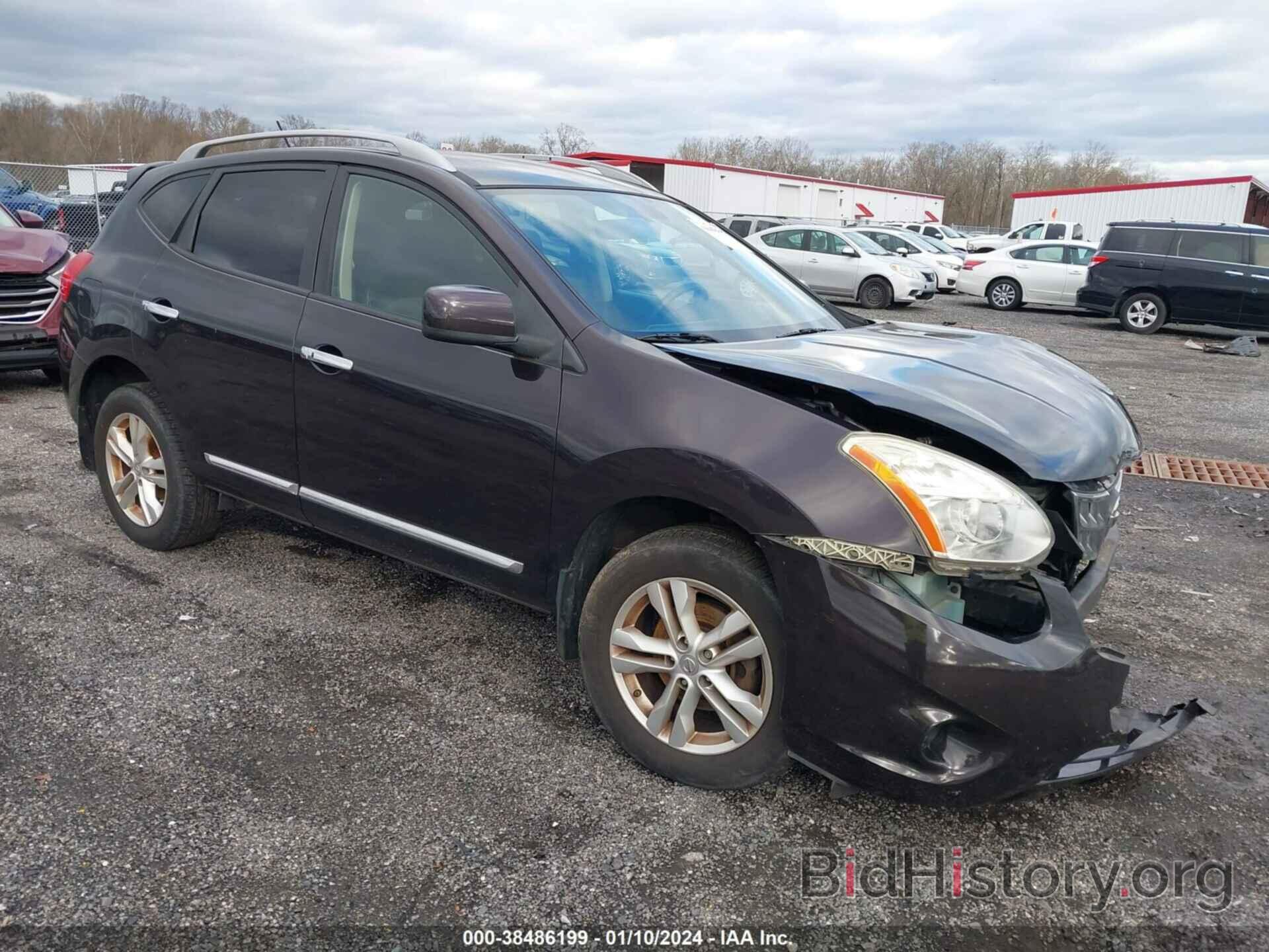 Photo JN8AS5MV6CW399827 - NISSAN ROGUE 2012