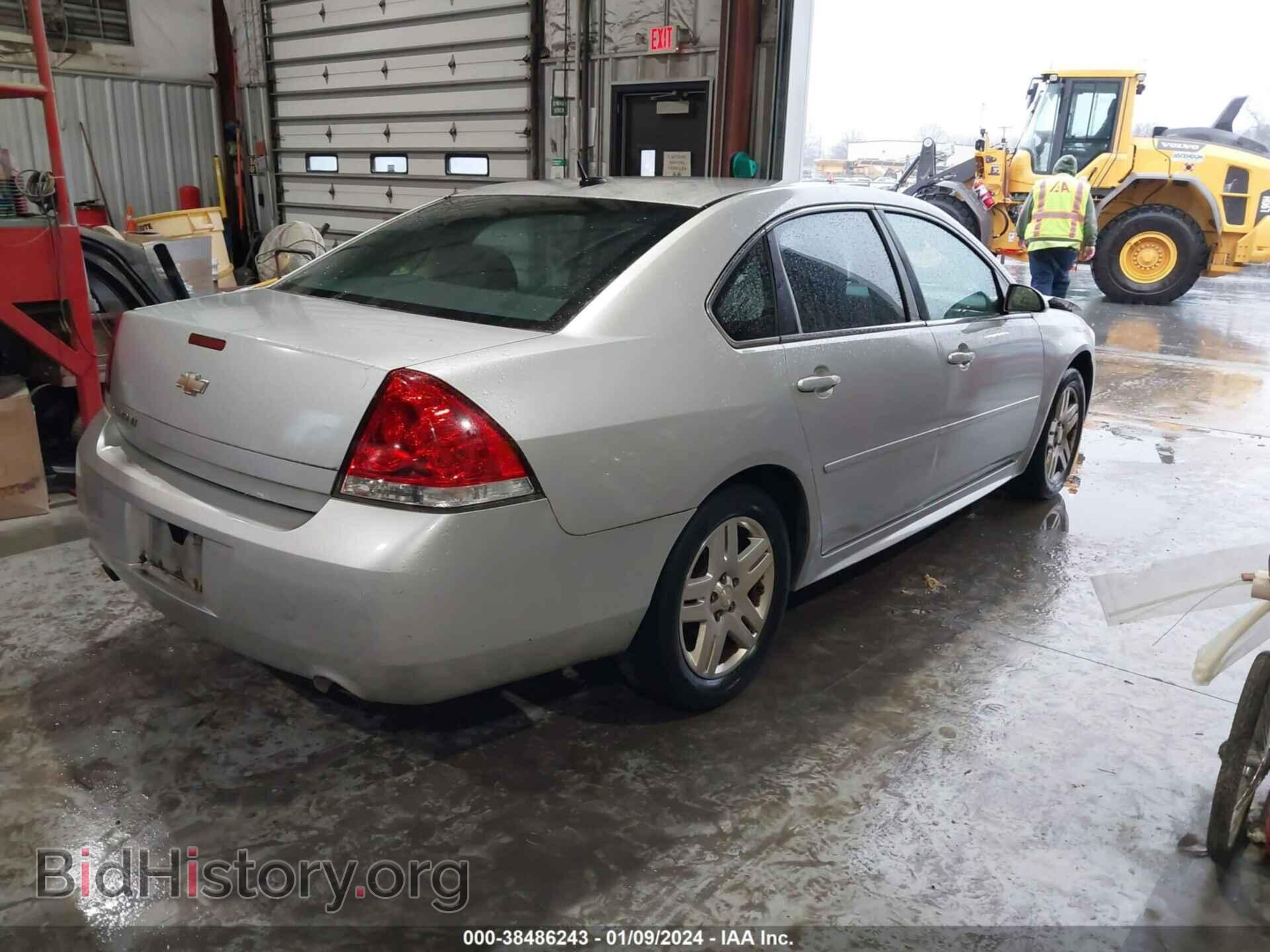 2013 CHEVROLET IMPALA - VIN: 2G1WG5E32D1220975 - Фото 4
