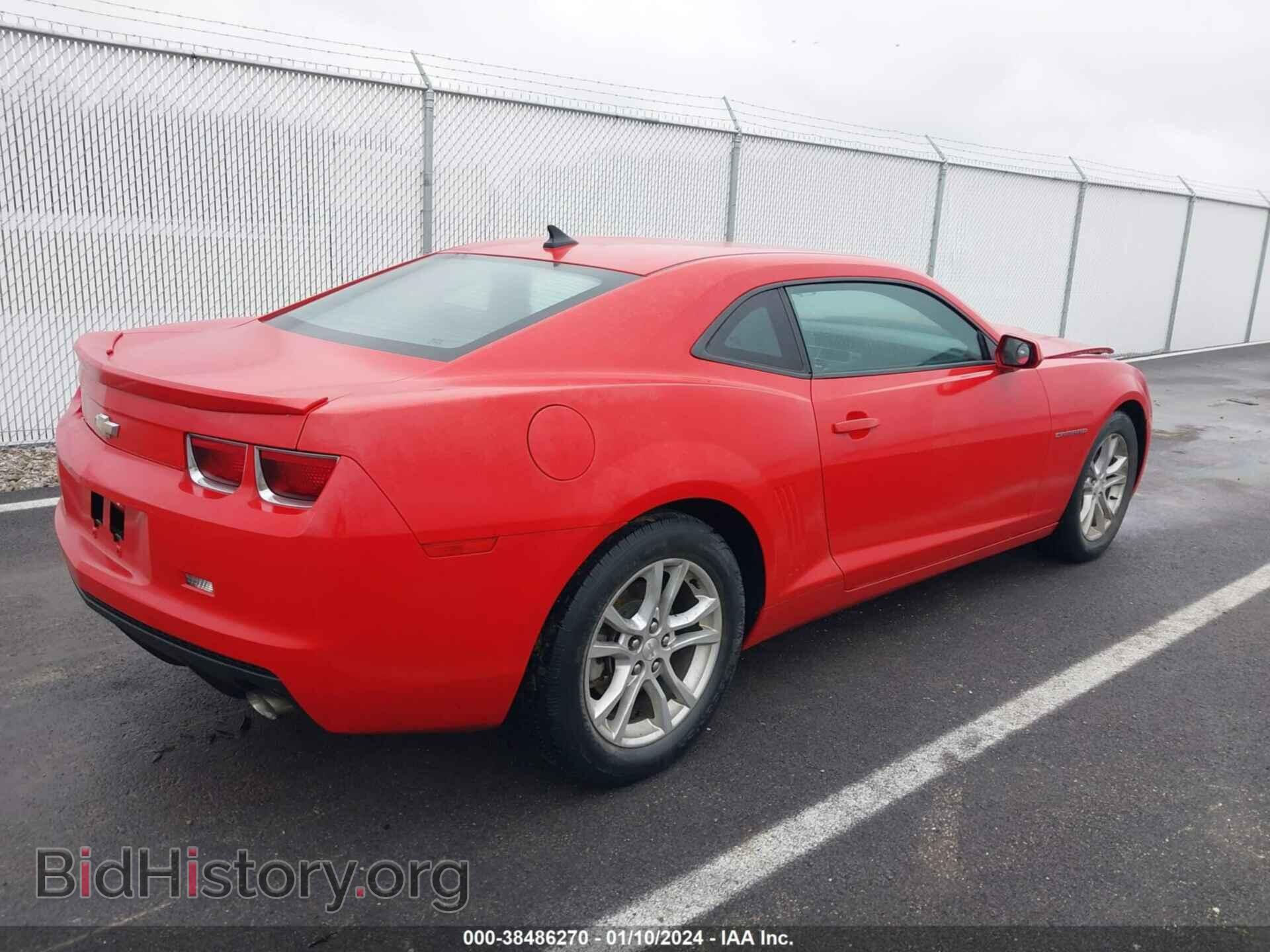 2013 CHEVROLET CAMARO - VIN: 2G1FB1E31D9238392 - Фото 4
