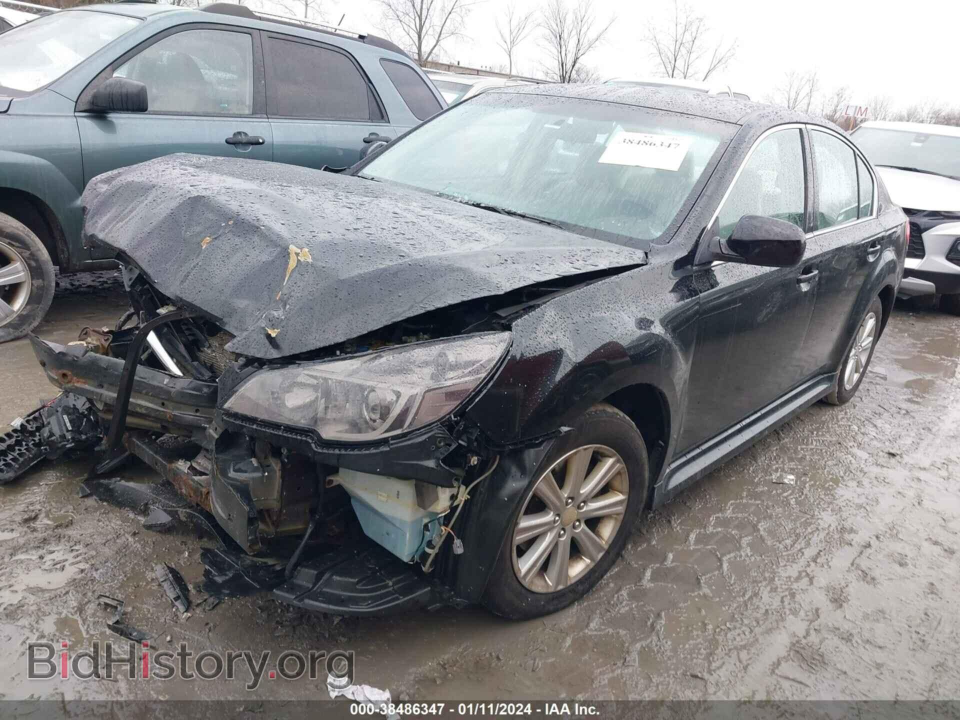 2012 SUBARU LEGACY - VIN: 4S3BMCA65C3039283 - Фото 2