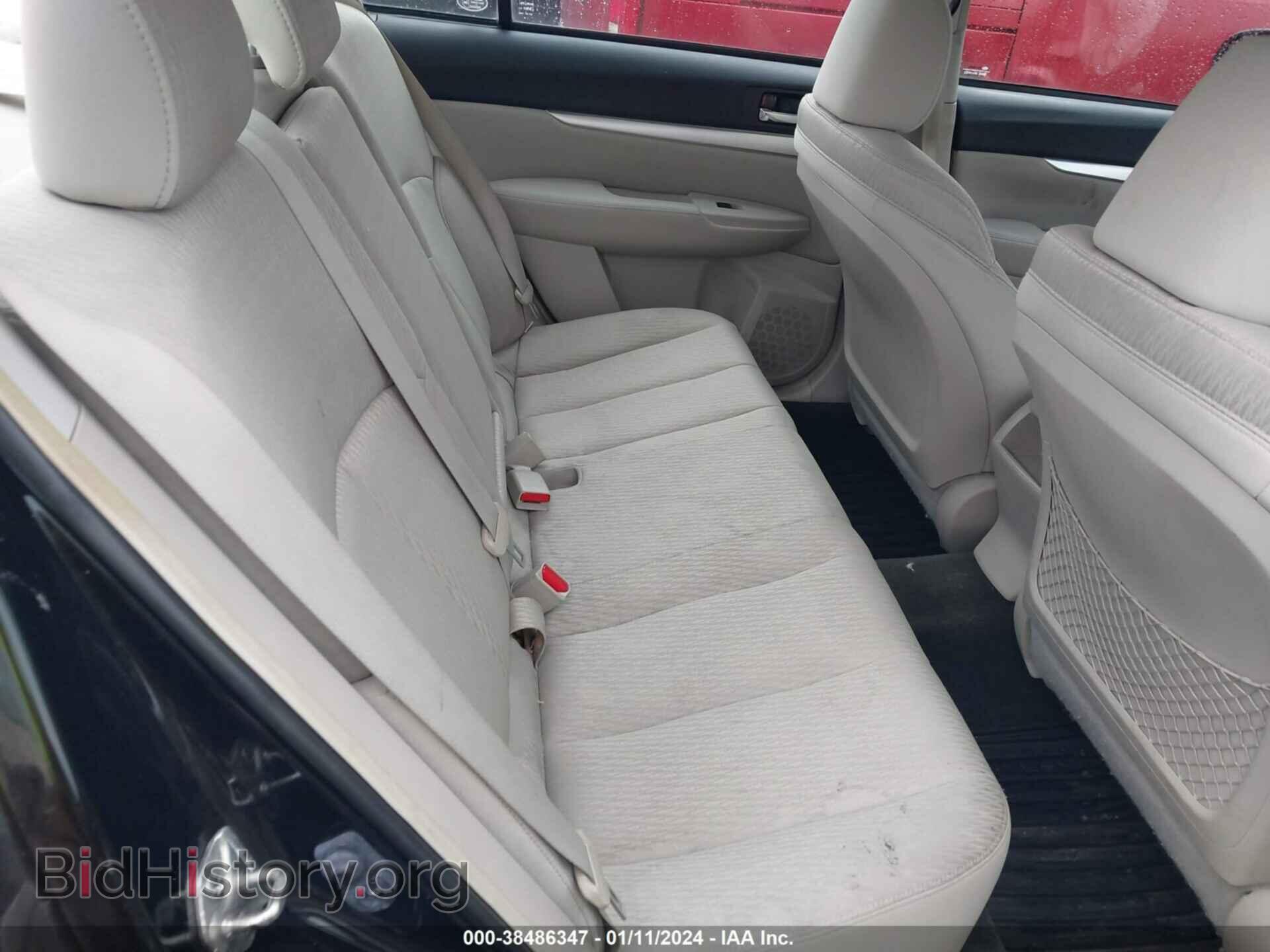 2012 SUBARU LEGACY - VIN: 4S3BMCA65C3039283 - Фото 8