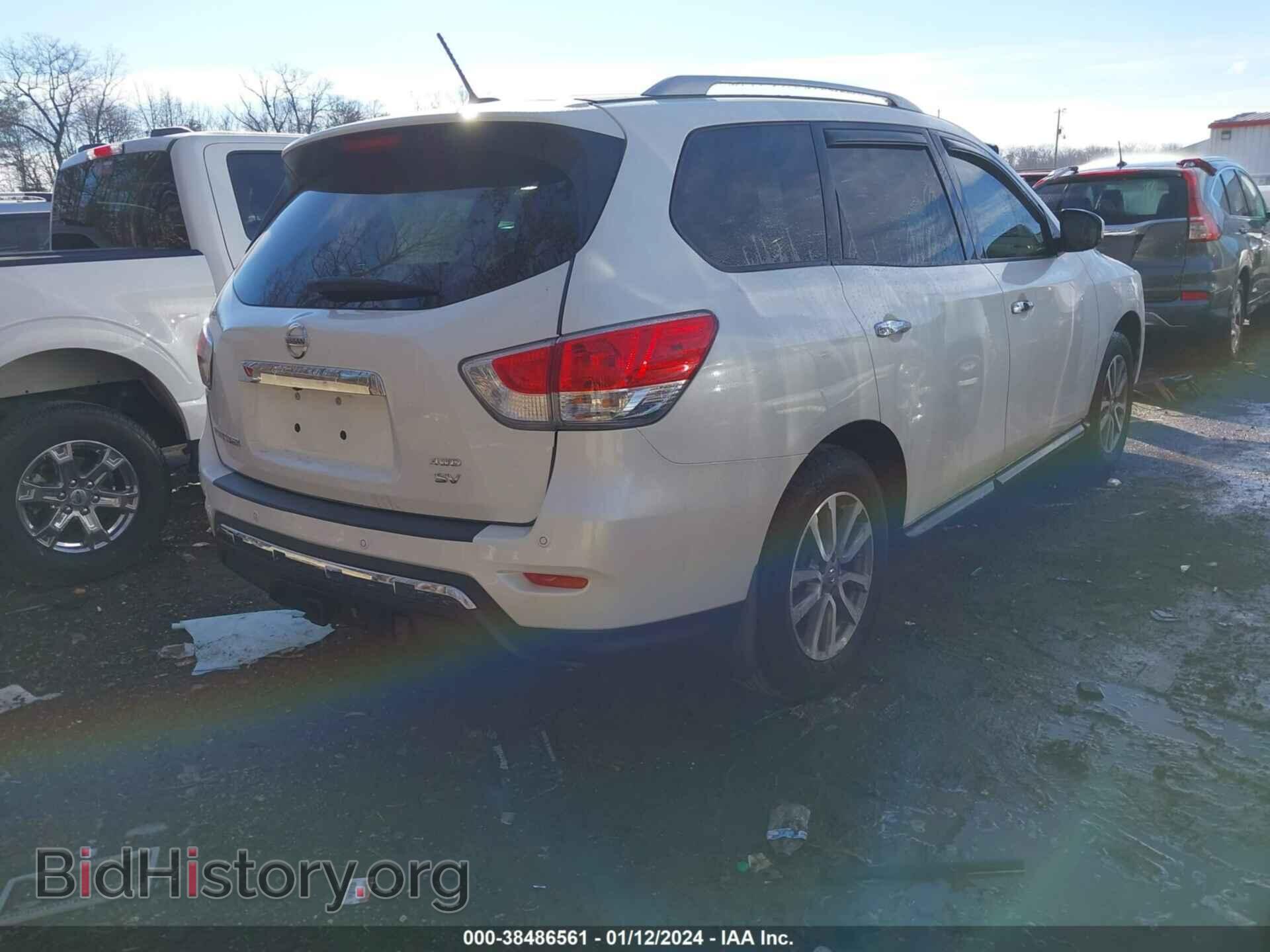 2015 NISSAN PATHFINDER - VIN: 5N1AR2MM1FC636352 - Фото 4