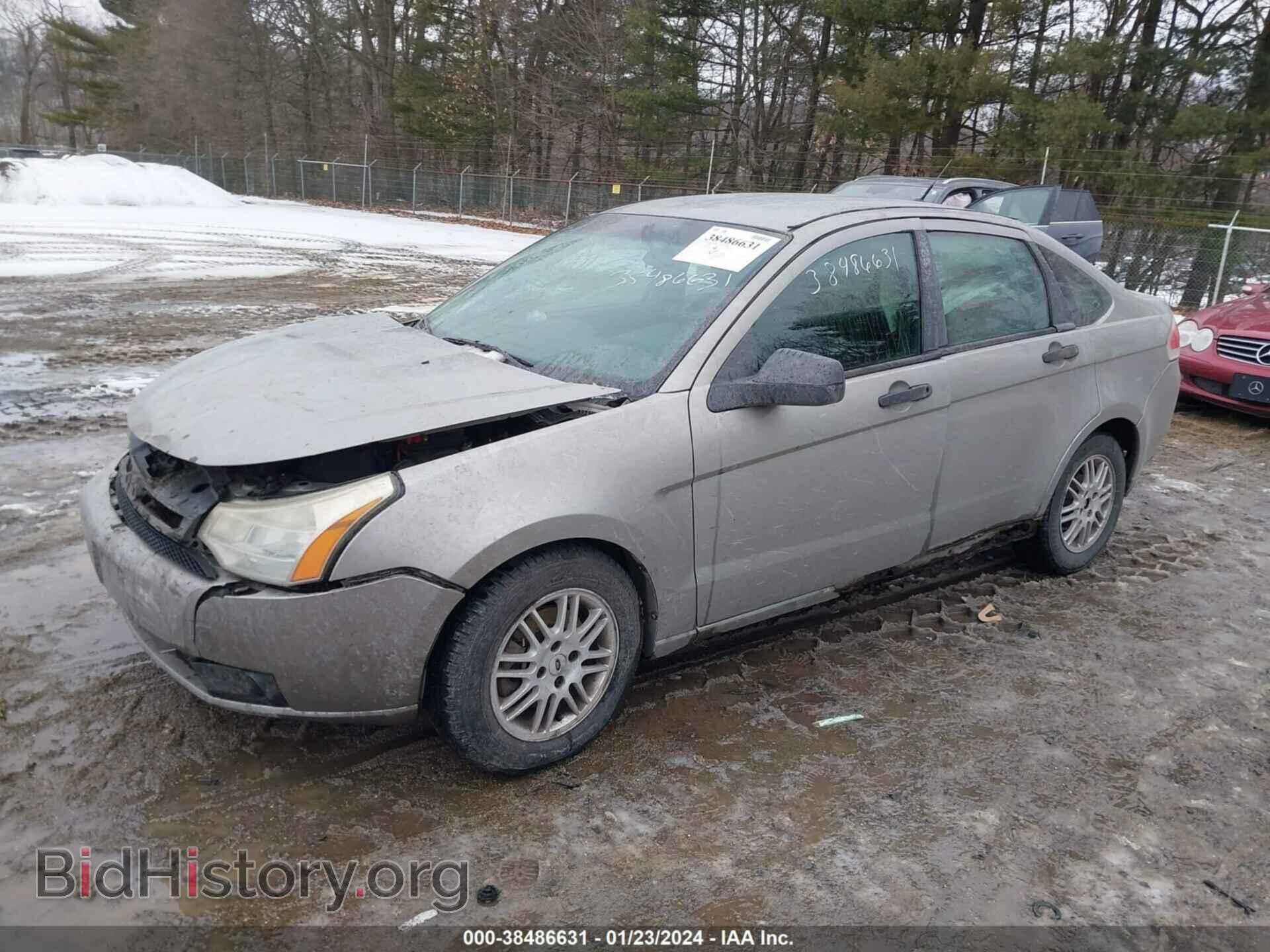 2008 FORD FOCUS - VIN: 1FAHP35N68W171404 - Фото 2