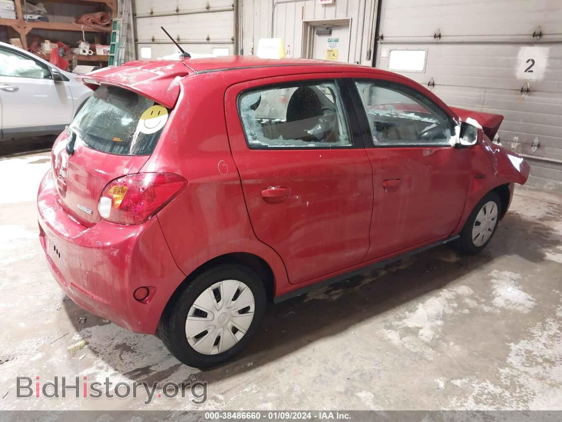 2015 MITSUBISHI MIRAGE - VIN: ML32A3HJ8FH031109 - Фото 4