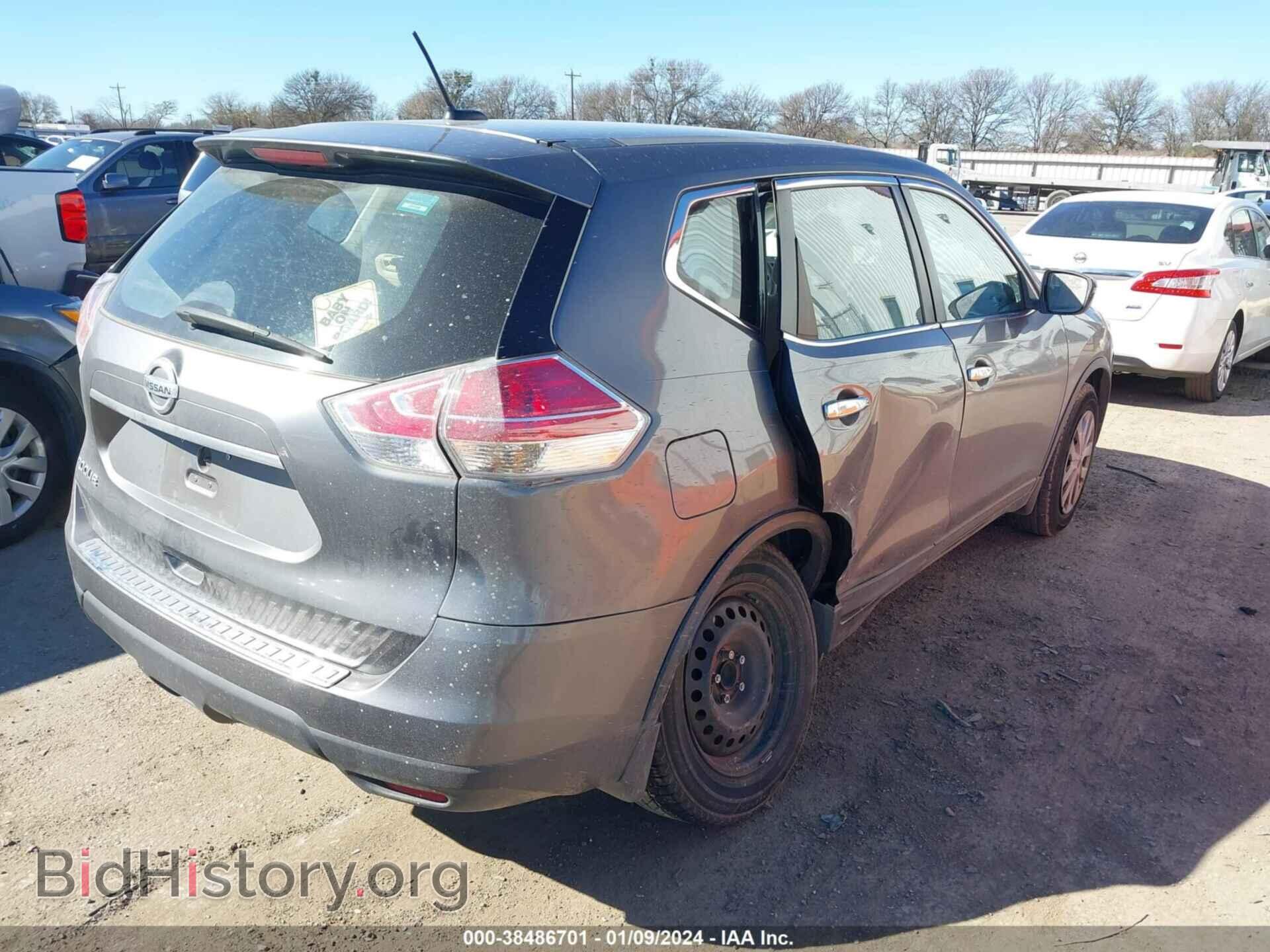 2015 NISSAN ROGUE - VIN: KNMAT2MT7FP553983 - Фото 4