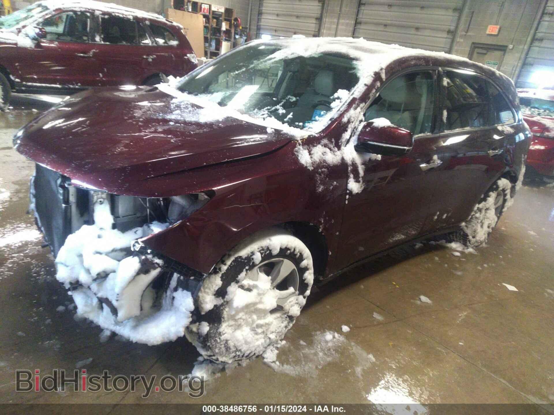 2014 ACURA MDX - VIN: 5FRYD3H29EB011150 - Фото 2