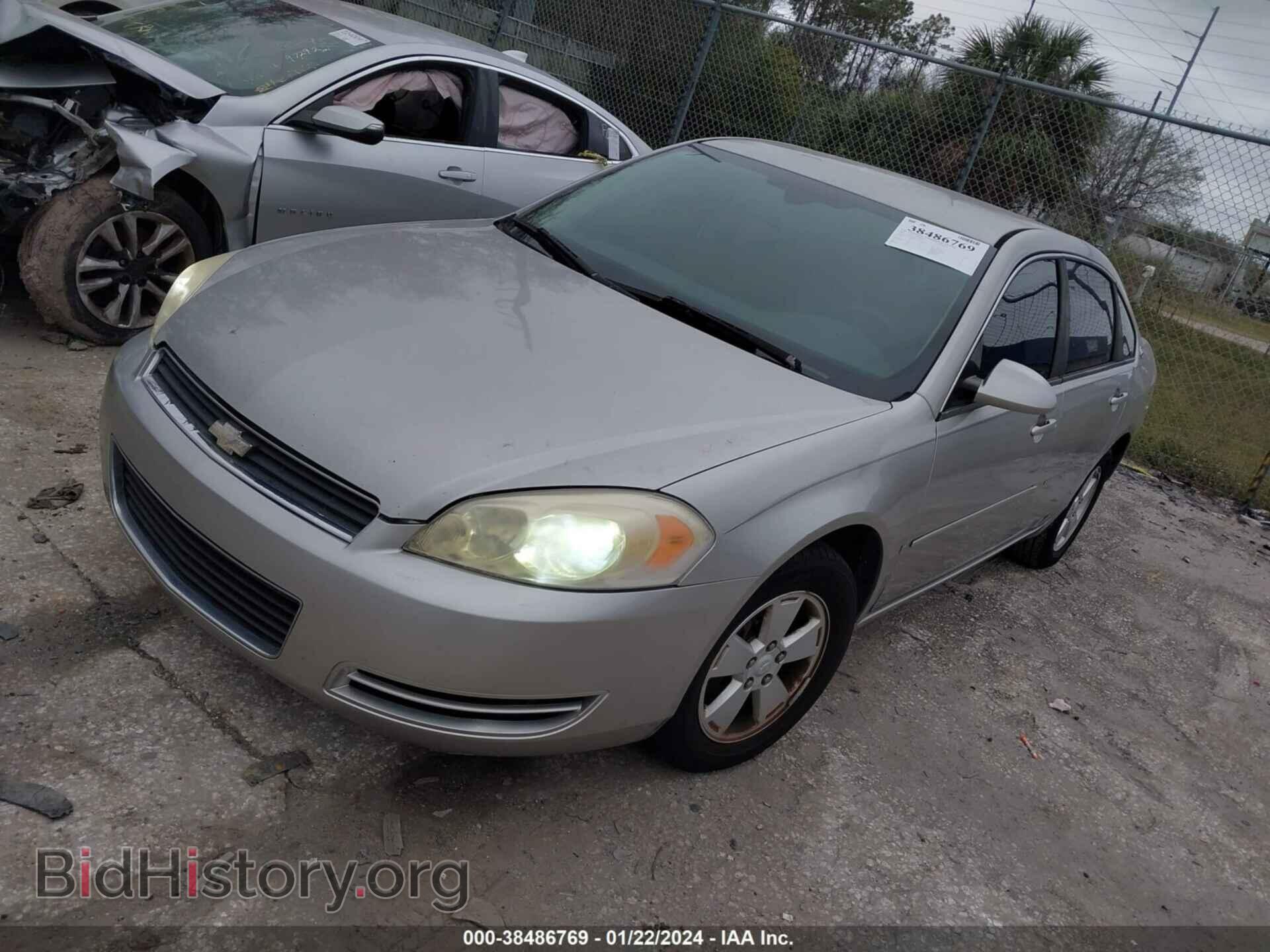 2007 CHEVROLET IMPALA - VIN: 2G1WT58K879317392 - Фото 2
