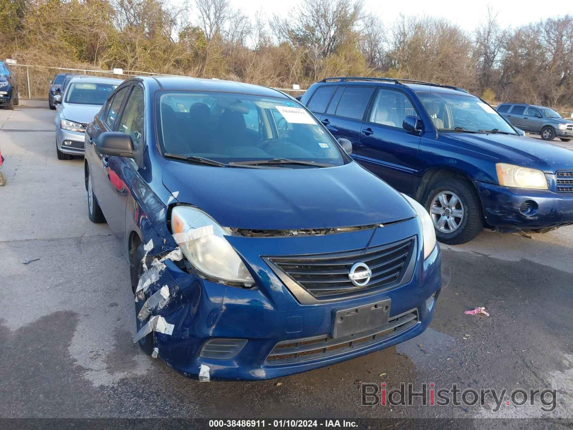 Фотография 3N1CN7AP0CL866200 - NISSAN VERSA 2012