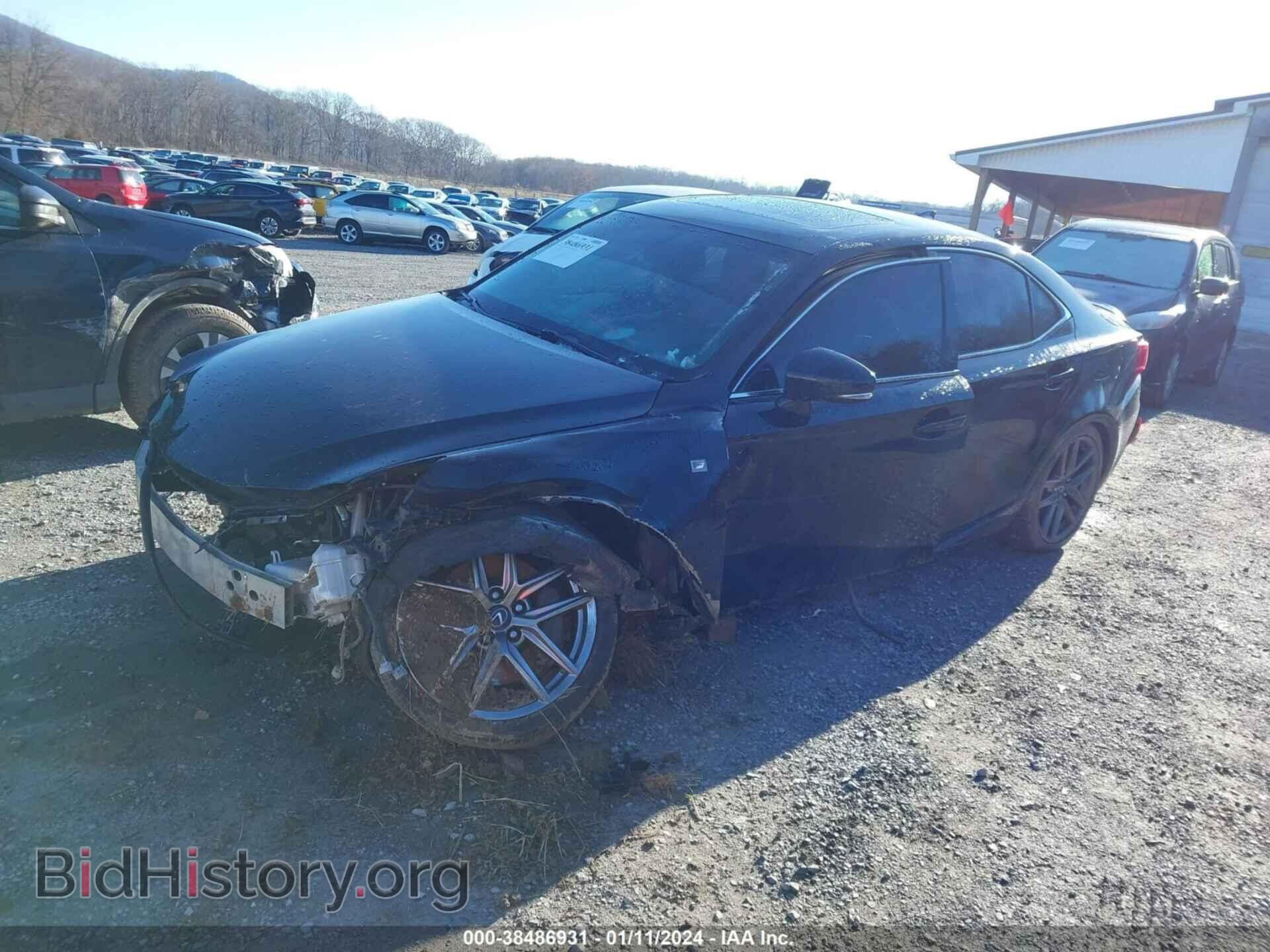 2015 LEXUS IS 350 - VIN: JTHBE1D20F5016012 - Фото 2