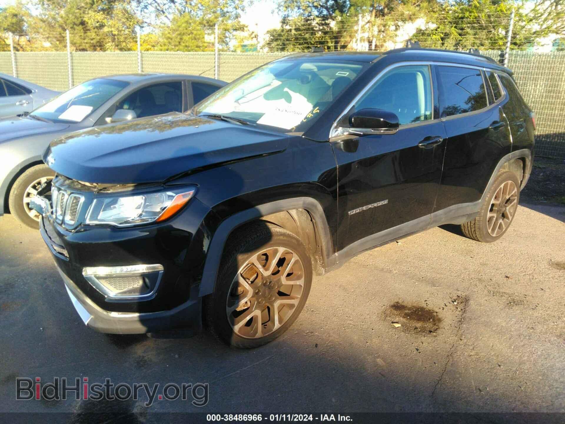 2018 JEEP COMPASS - VIN: 3C4NJDCB0JT199594 - Фото 2